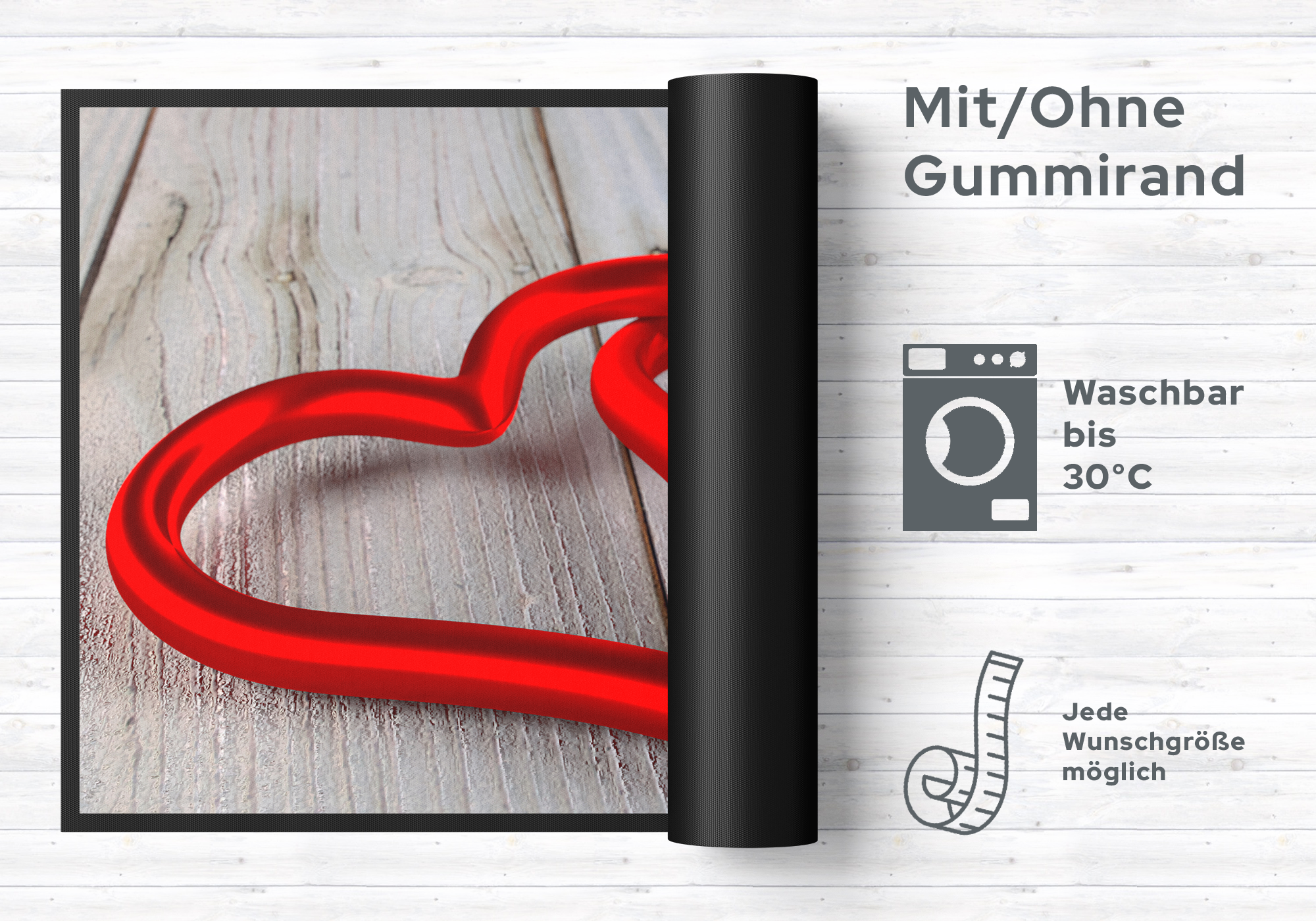 Fussmatte Hochzeit 4059