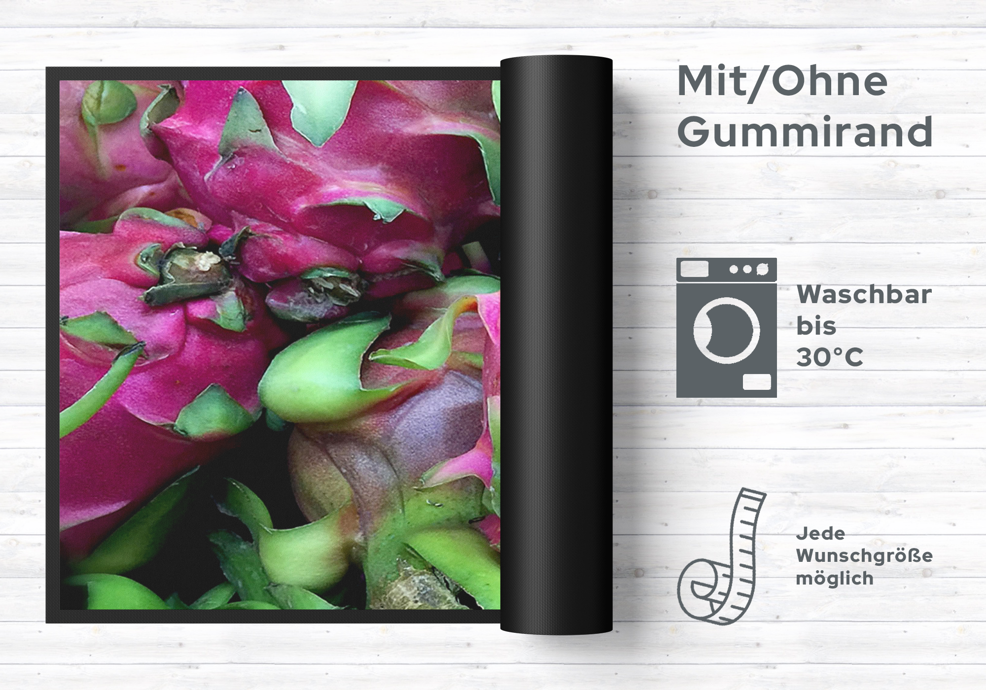 Küchenteppich Drachenfrucht 4384