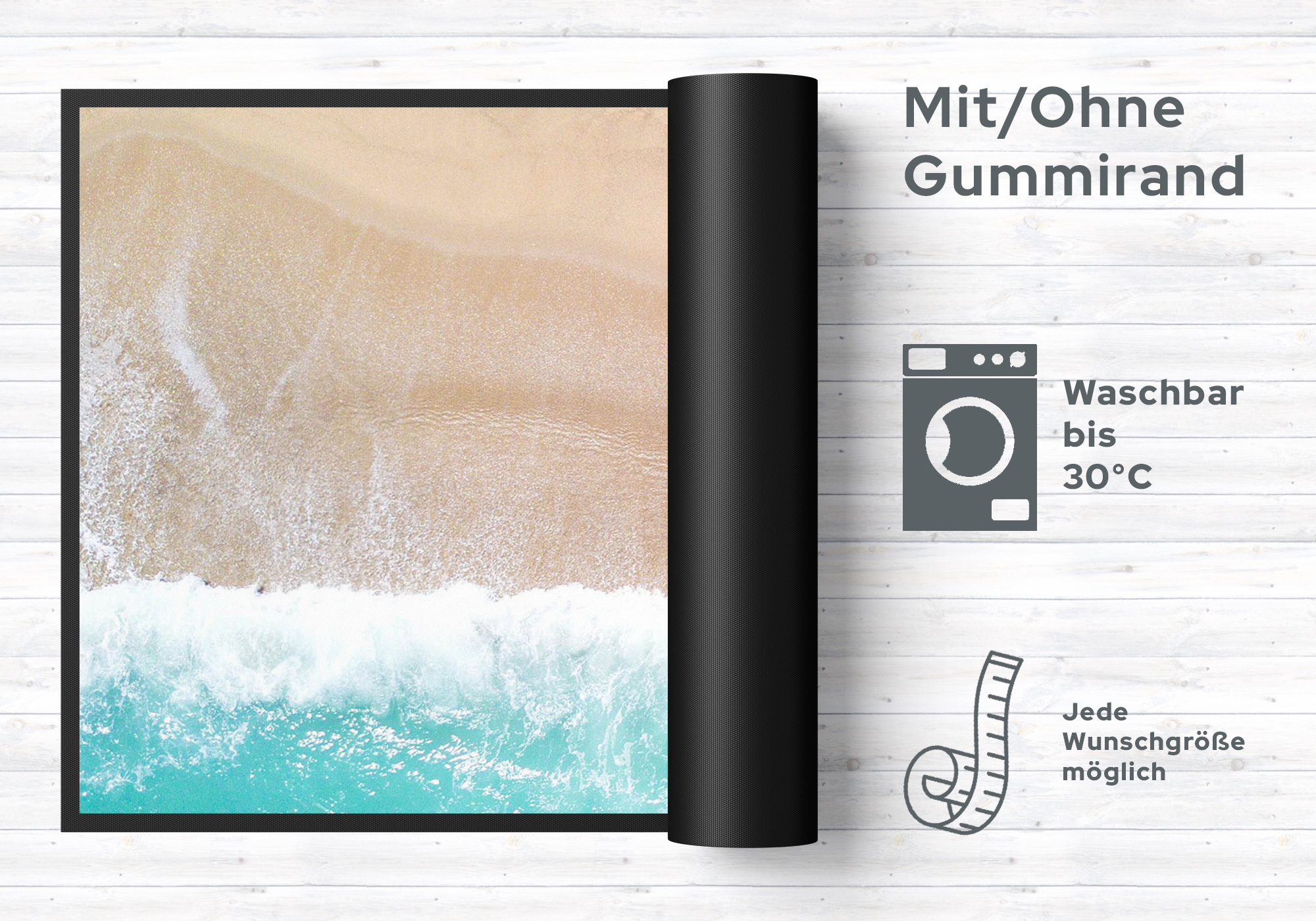 Küchenteppich Meer 4414