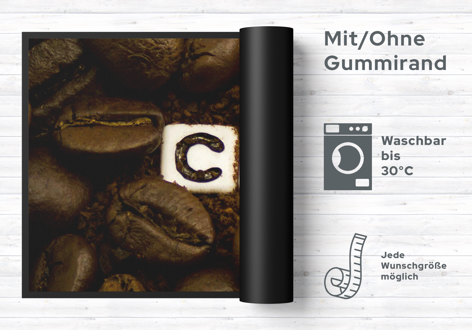 Küchenteppich Coffee 4459