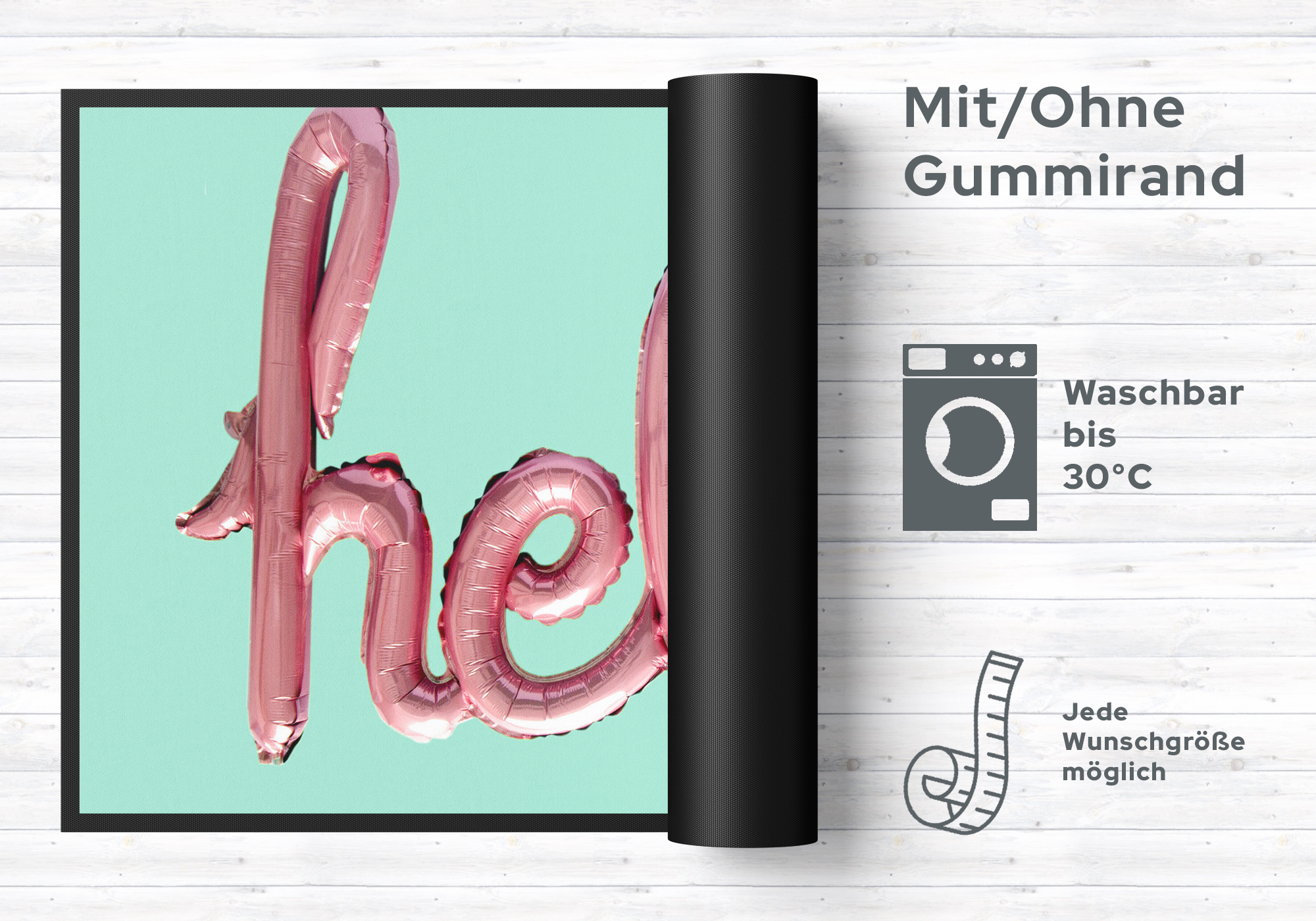 Fussmatte Hello 4675