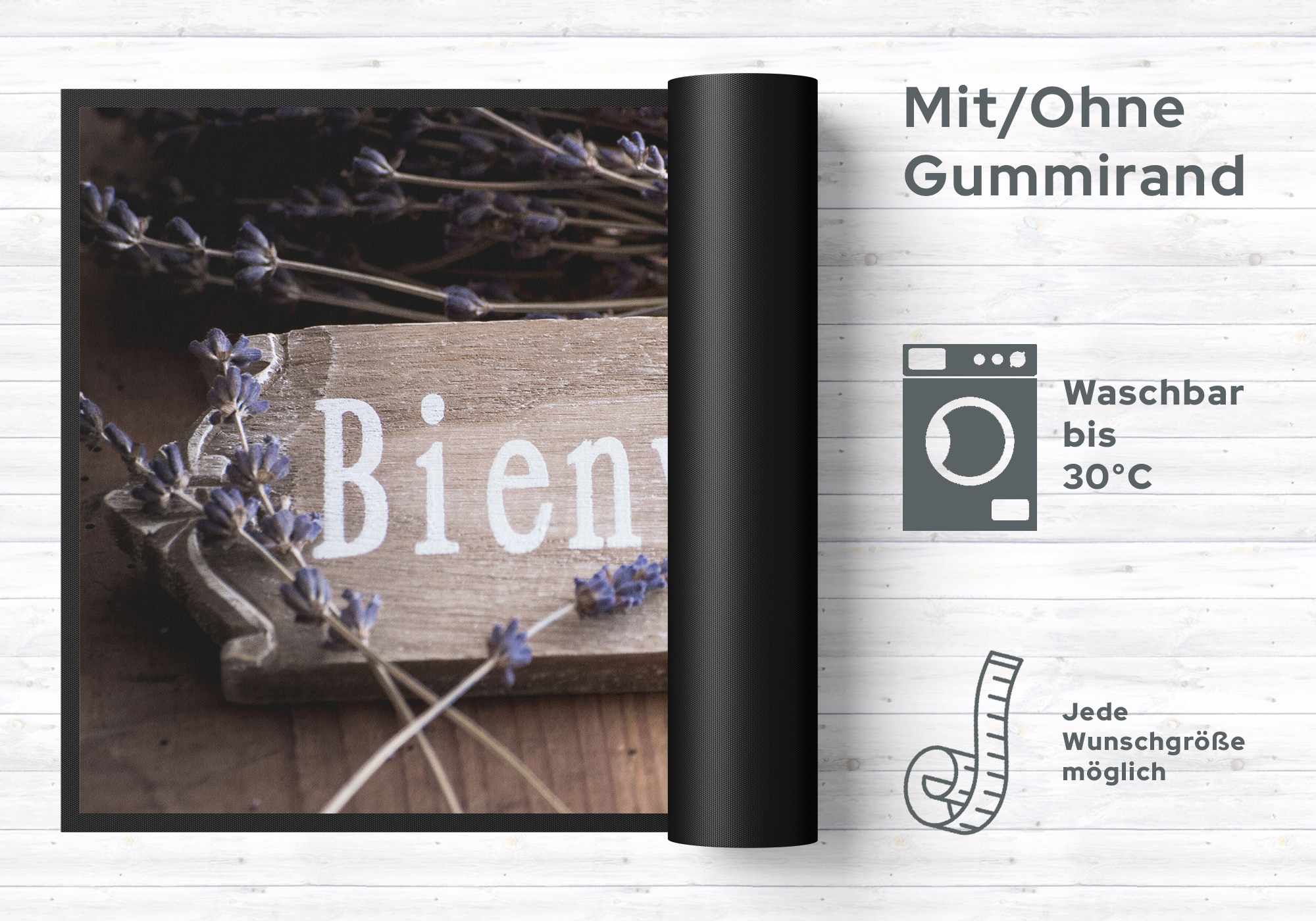 Fussmatte Bienvenue 4757