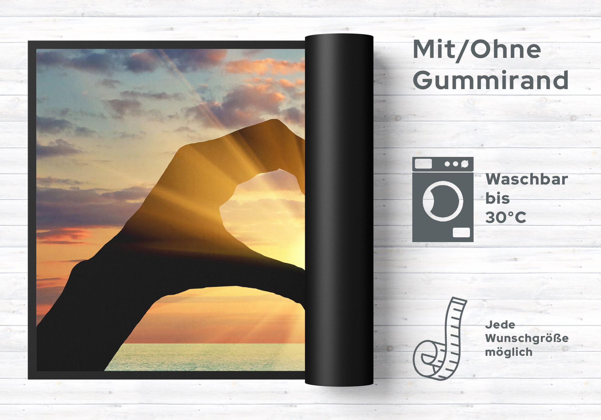 Fussmatte Sonnenuntergang 4799