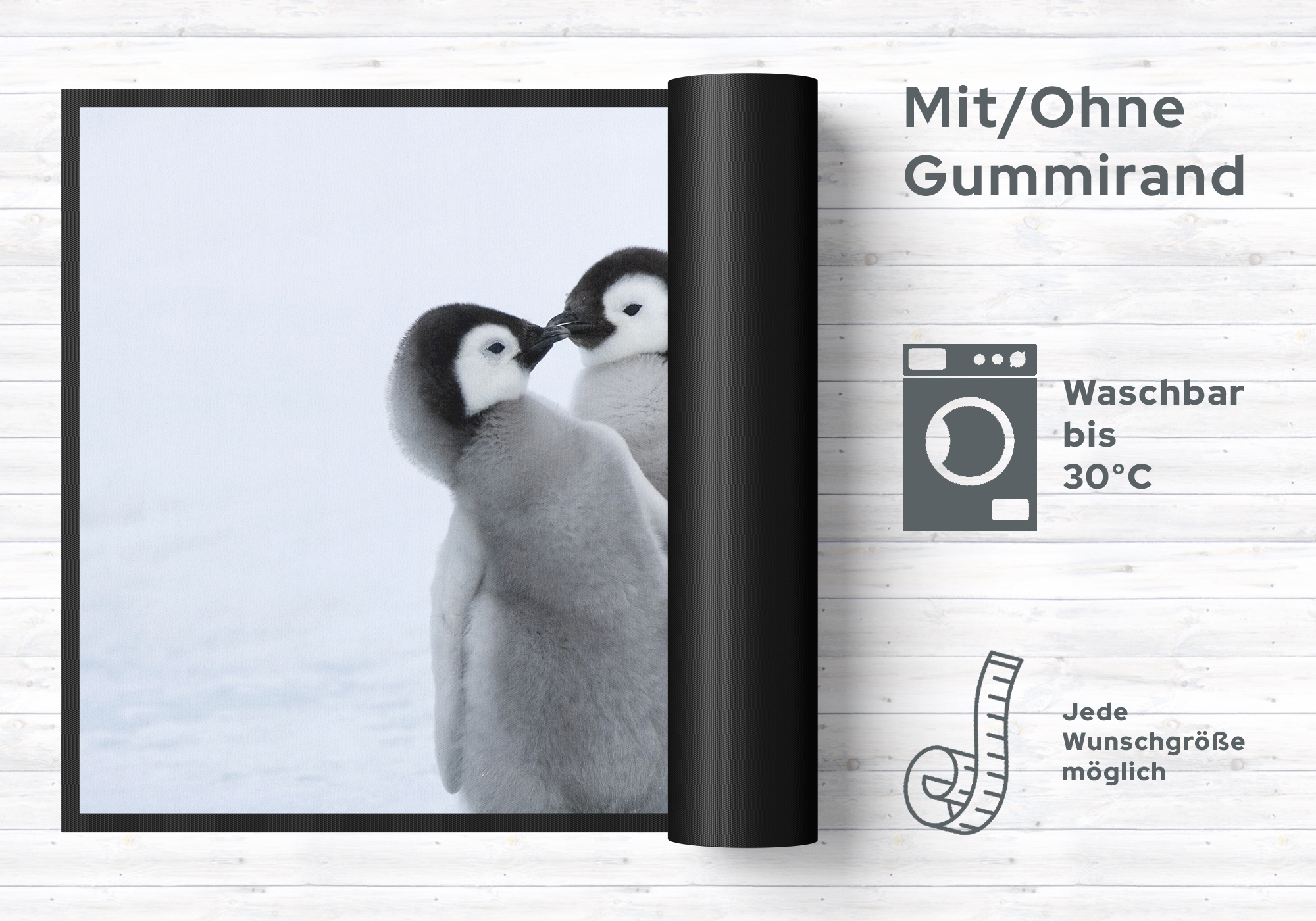 Fussmatte Pinguin 4812