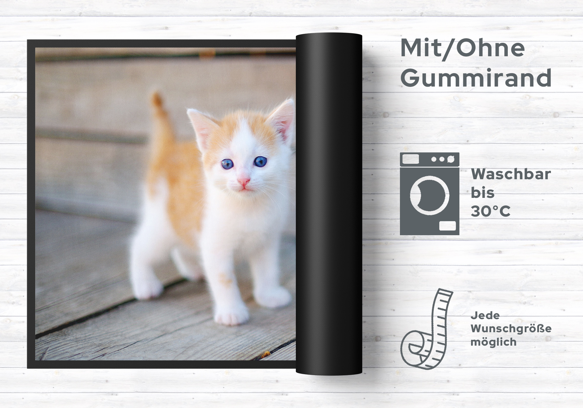 Fussmatte Katze 4818