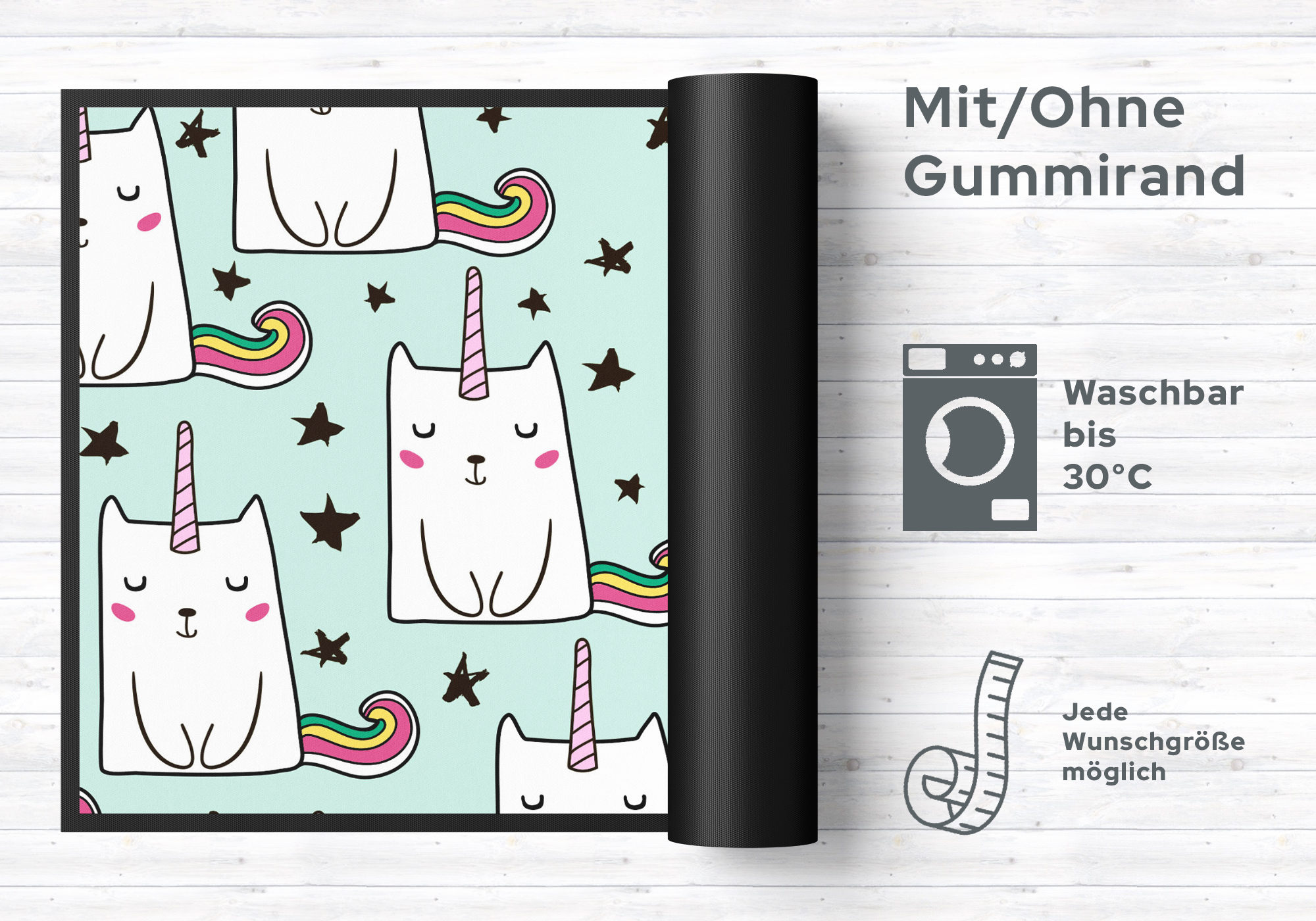 Fussmatte Einhorn 4841