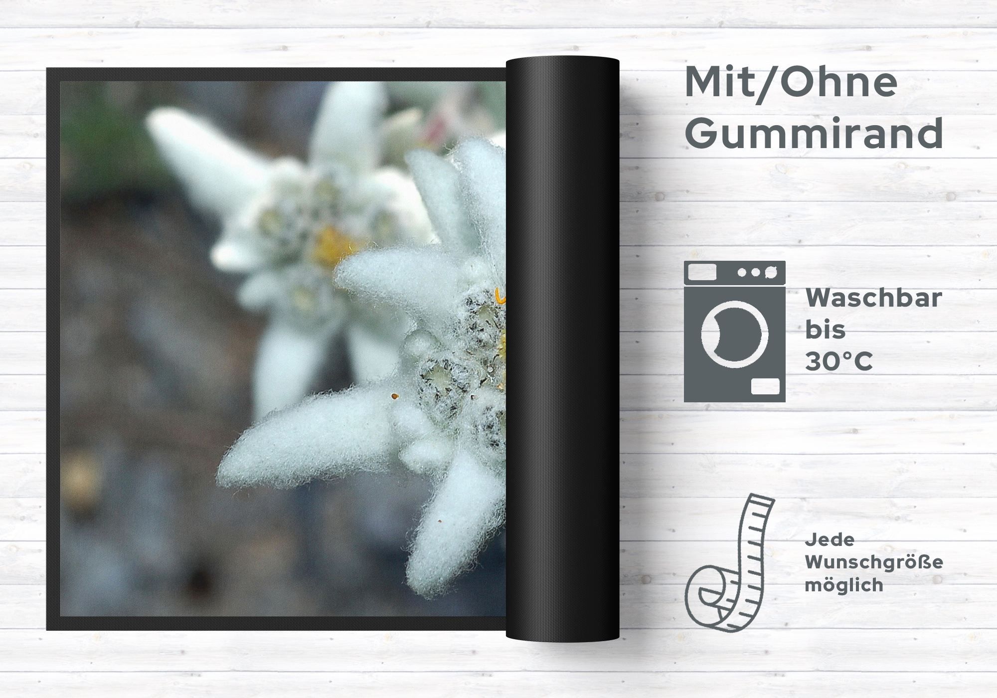 Fussmatte Edelweiß 4846