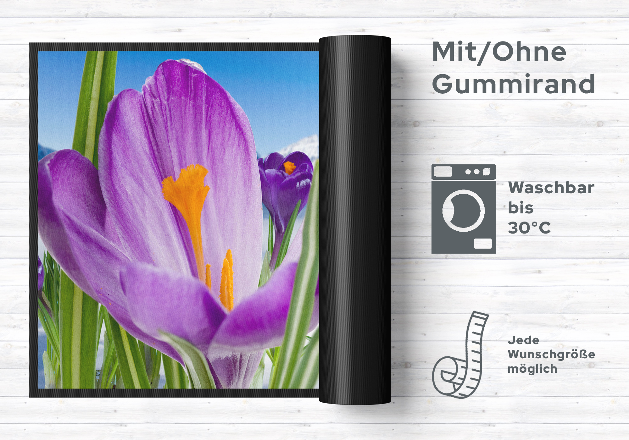 Fussmatte Krokus 4847