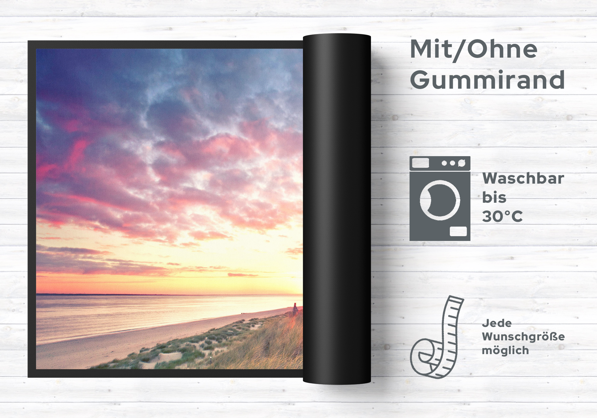 Fussmatte Küste Leuchtturm 4851