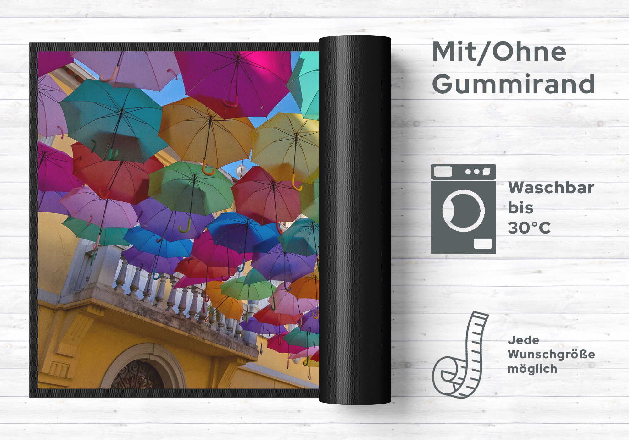 Fussmatte Schirme 4858