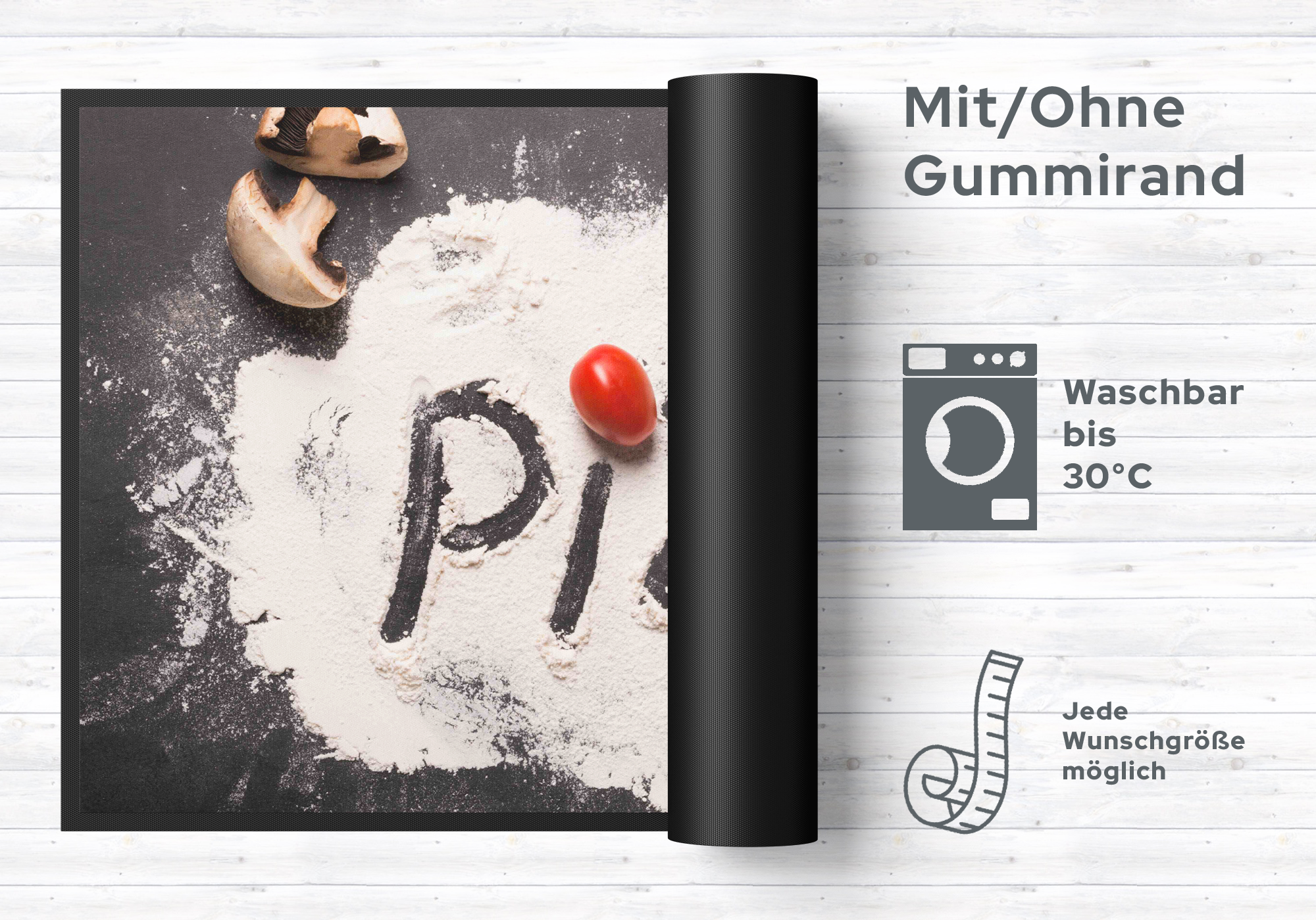 Fussmatte Pizza 5030