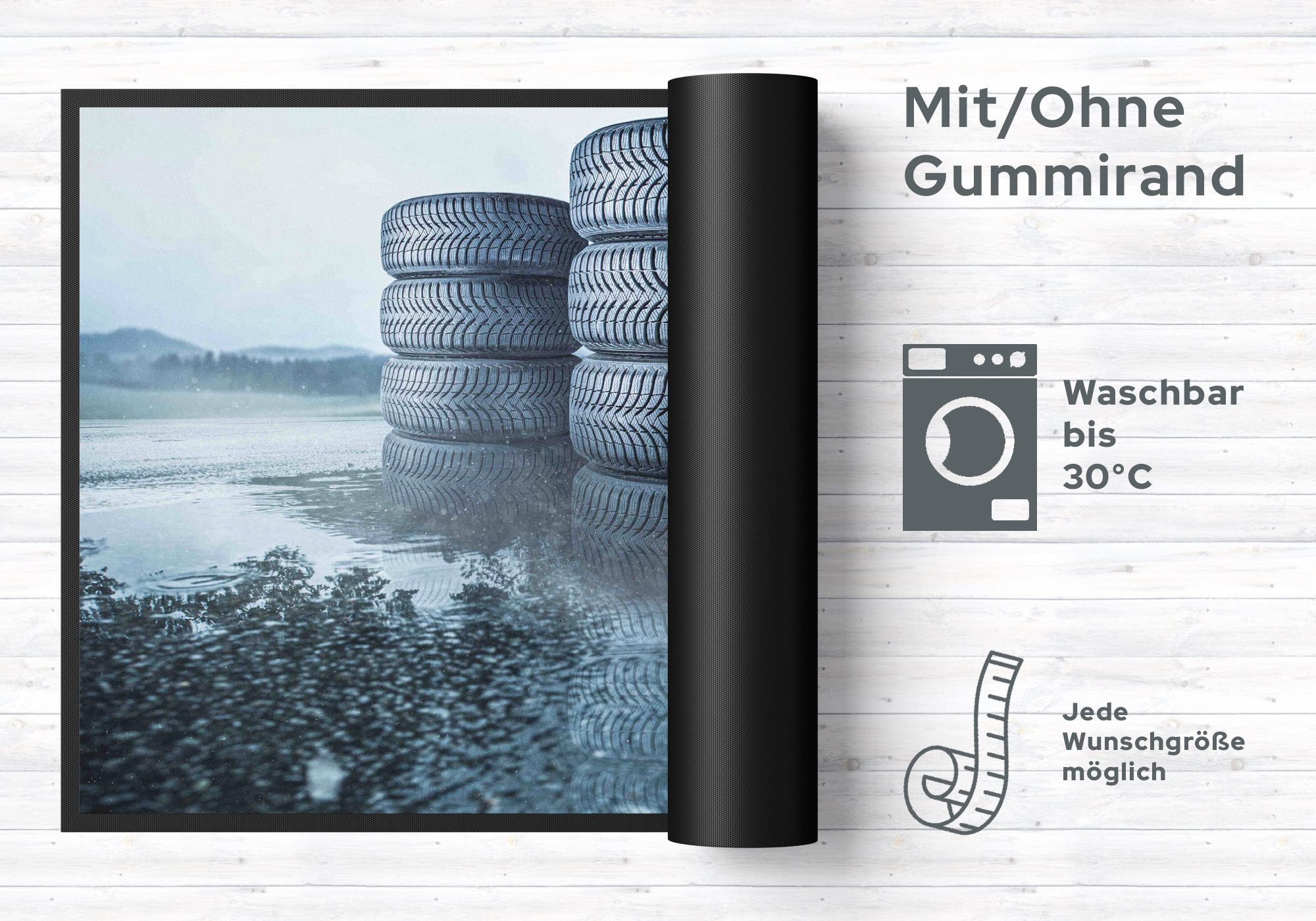 Fussmatte Reifen 5051