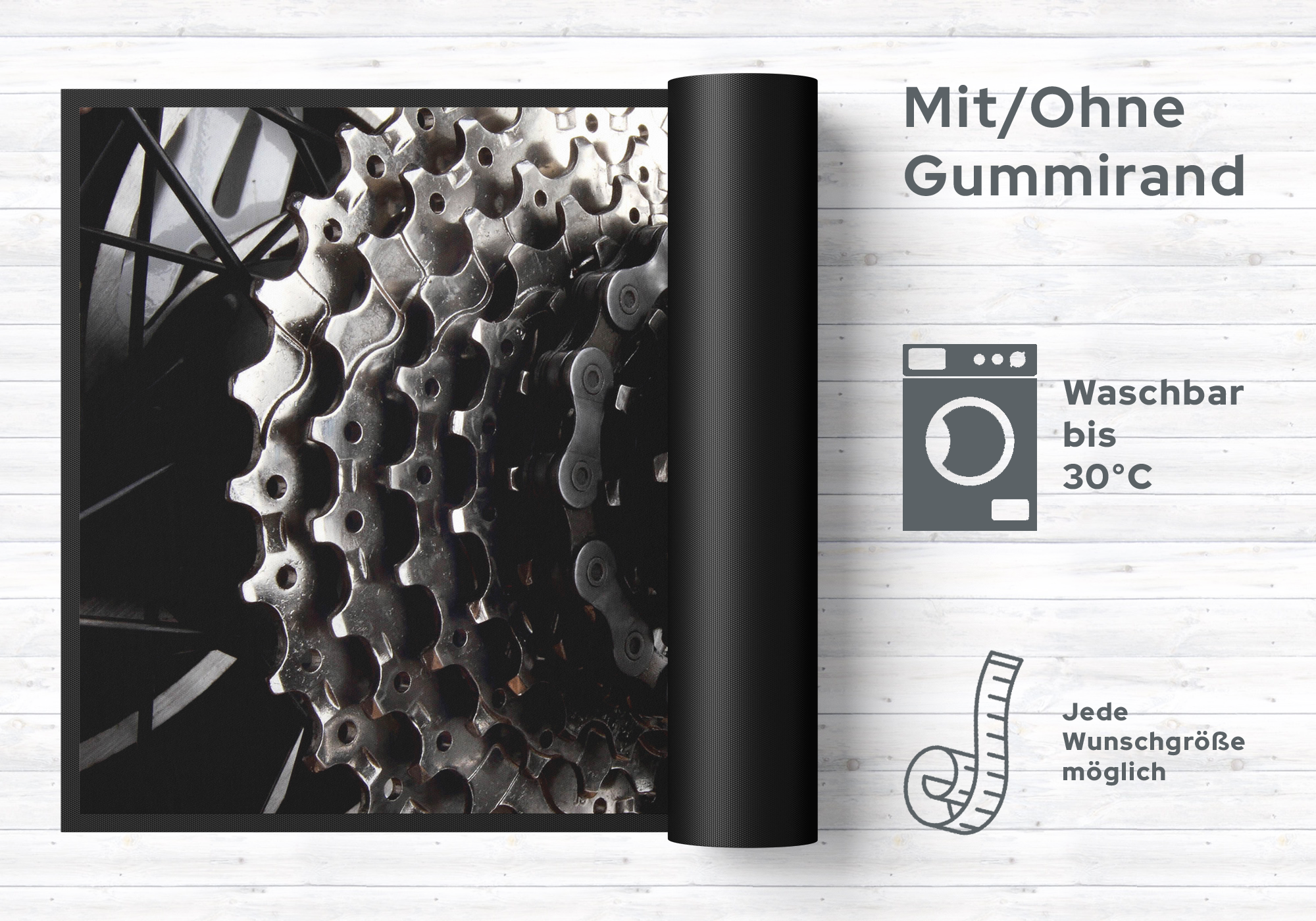 Fussmatte Rennrad 6058