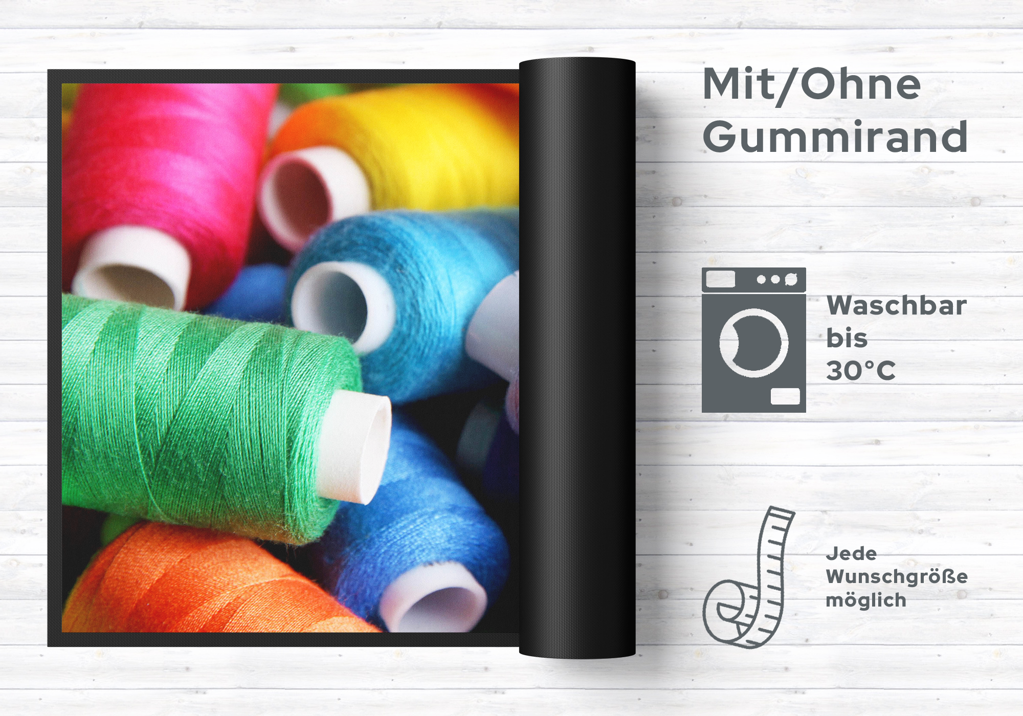 Fussmatte Nähen 6065