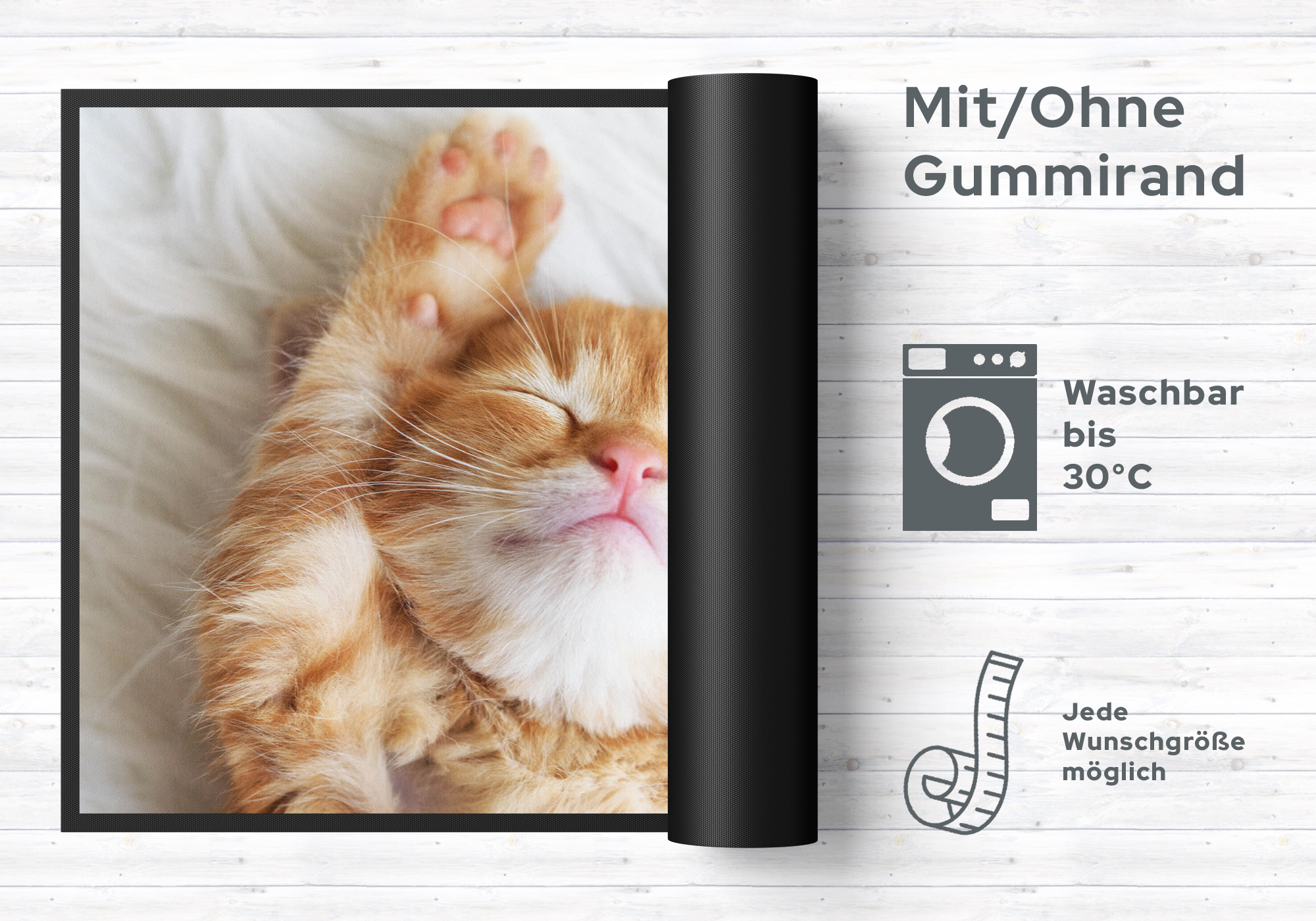 Fussmatte Katze 6068