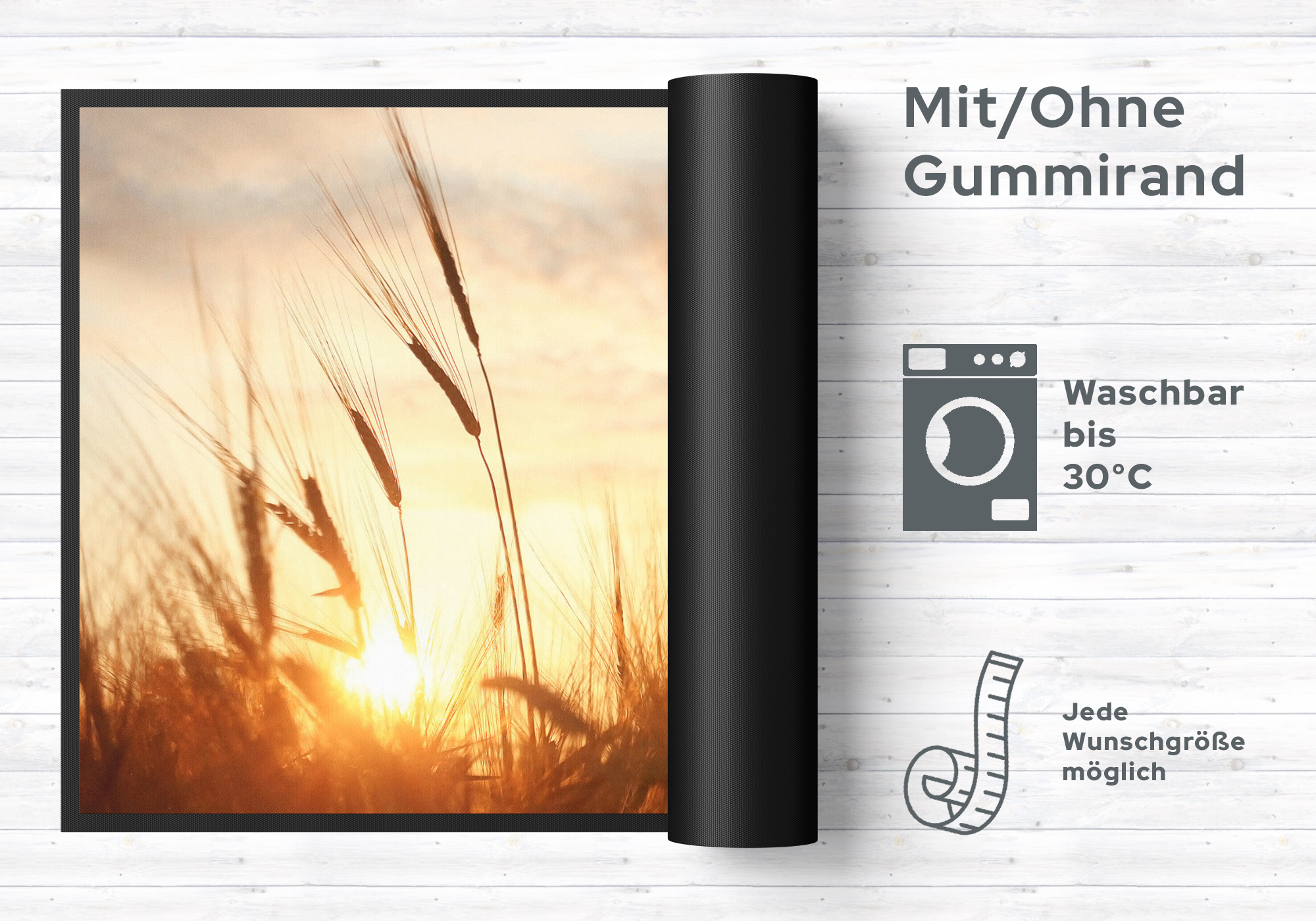 Fussmatte Getreide 6078