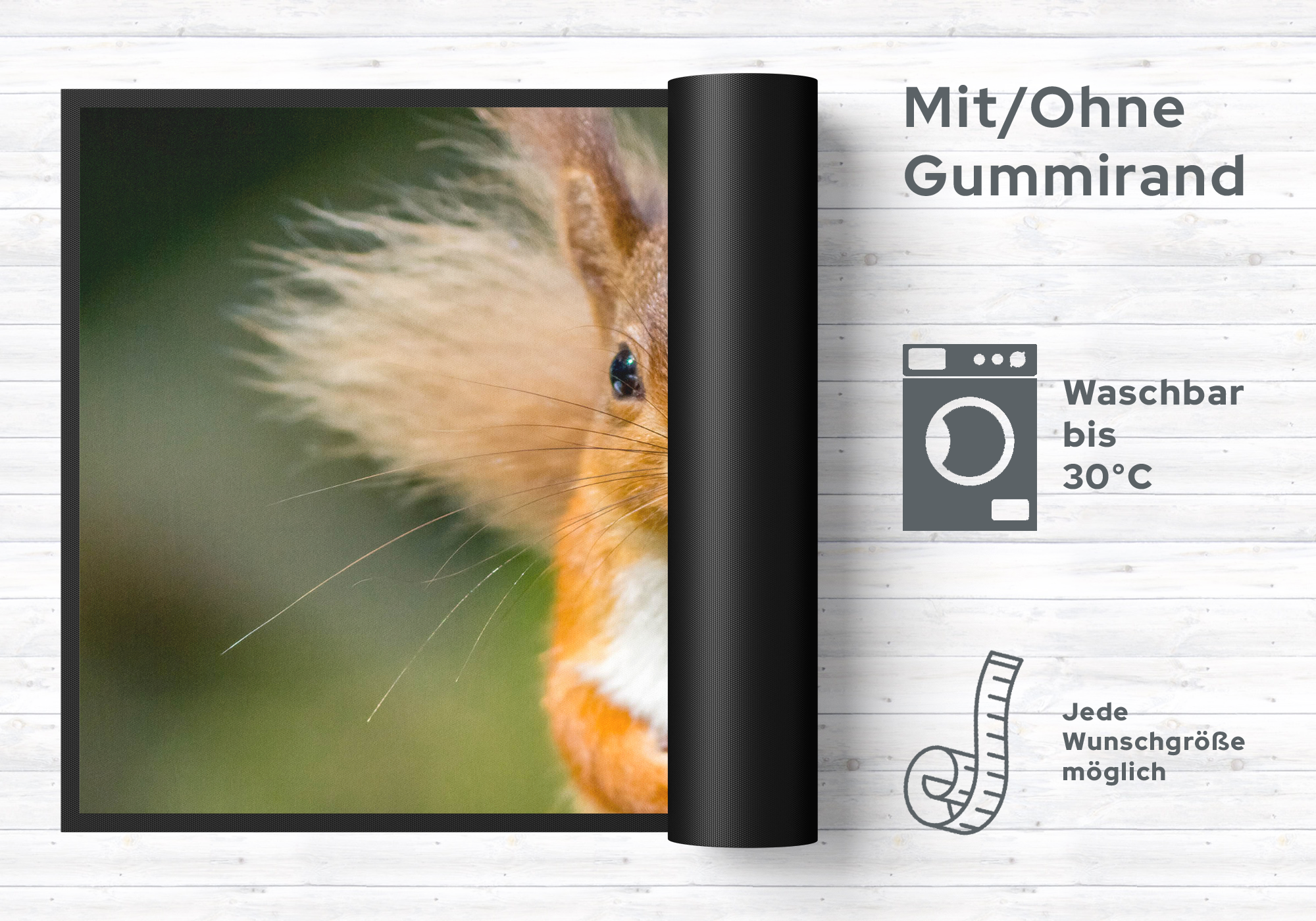 Fussmatte Eichhörnchen 6080