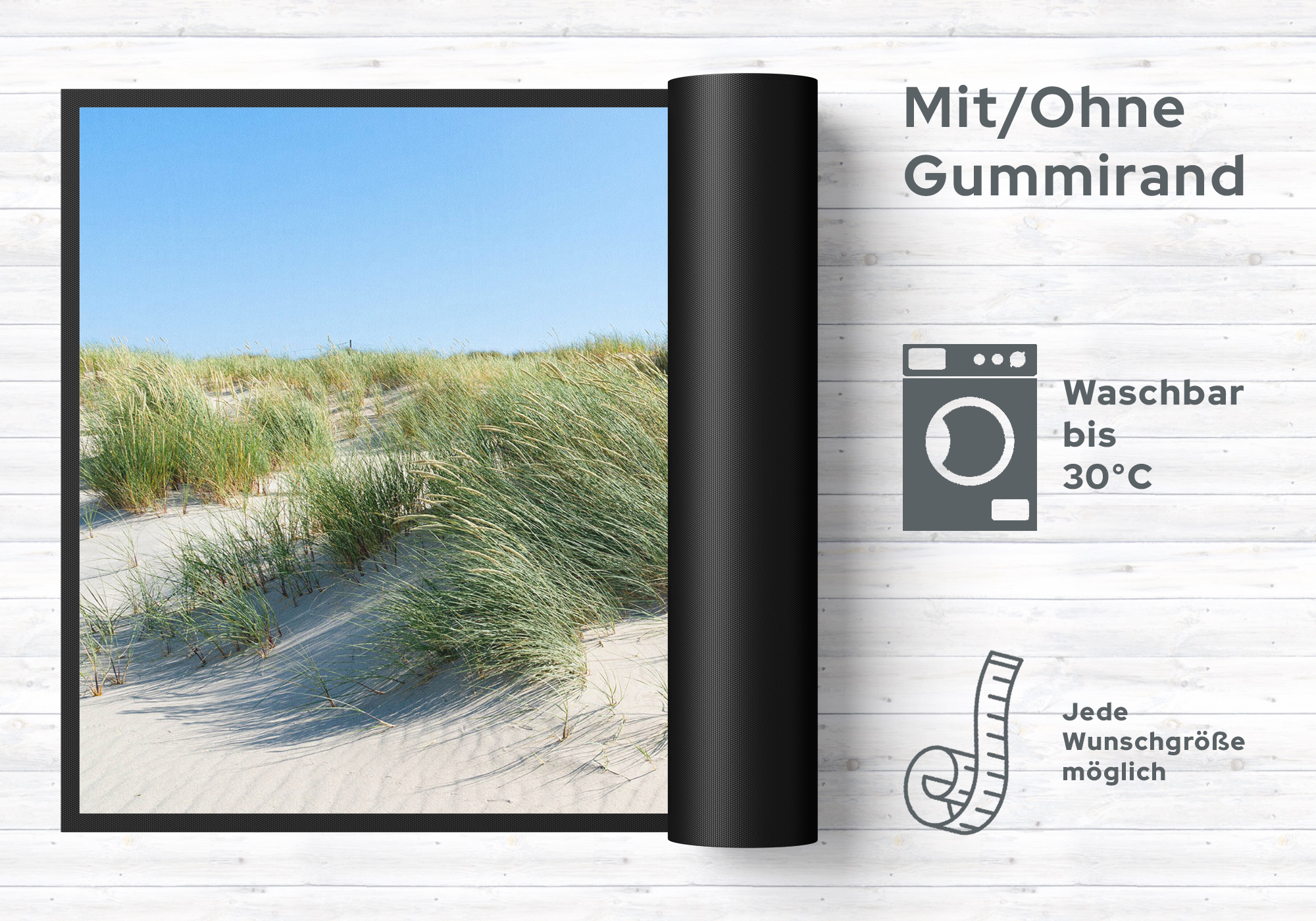 Fussmatte Leuchtturm 6090