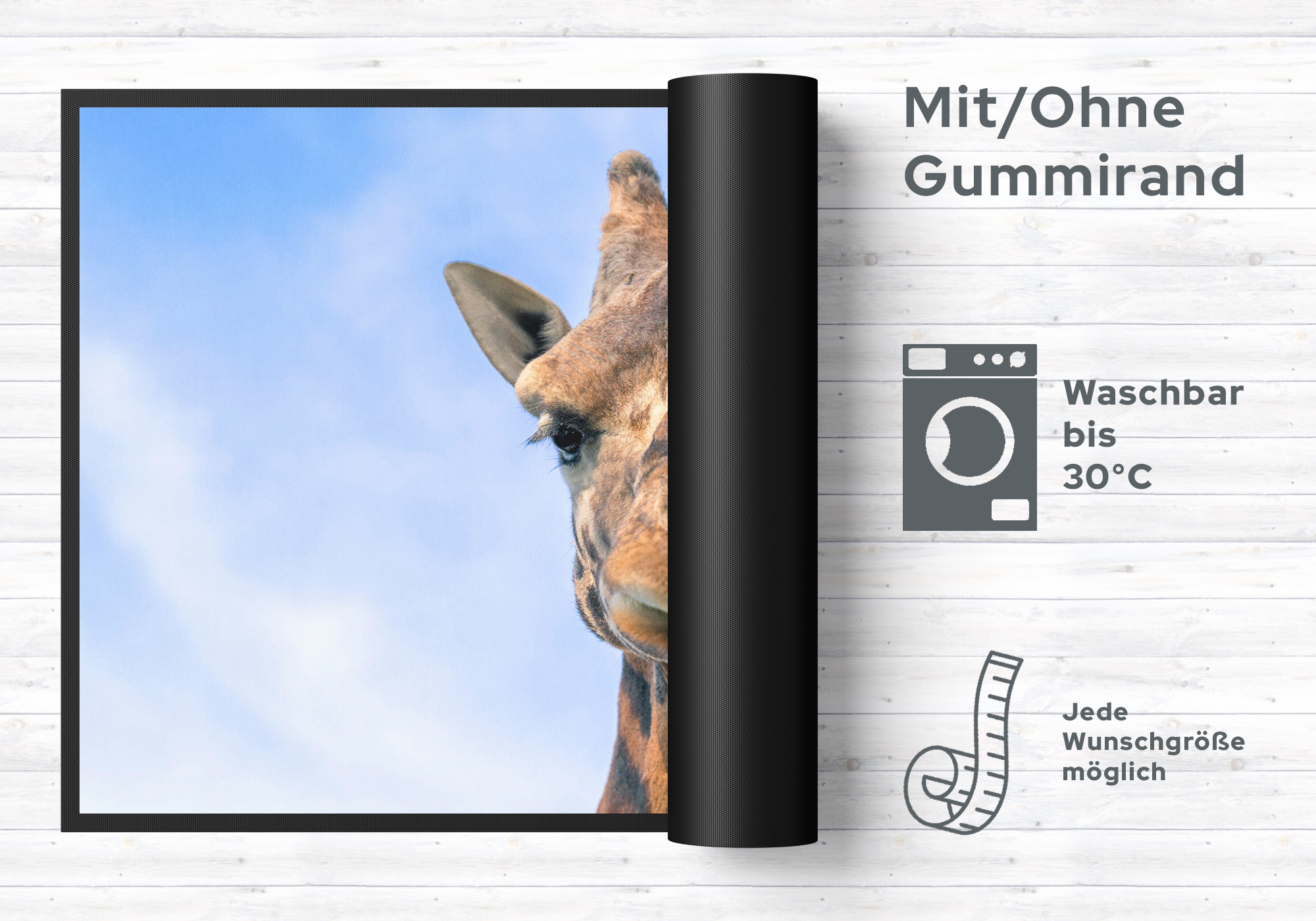 Fussmatte Giraffe 6104