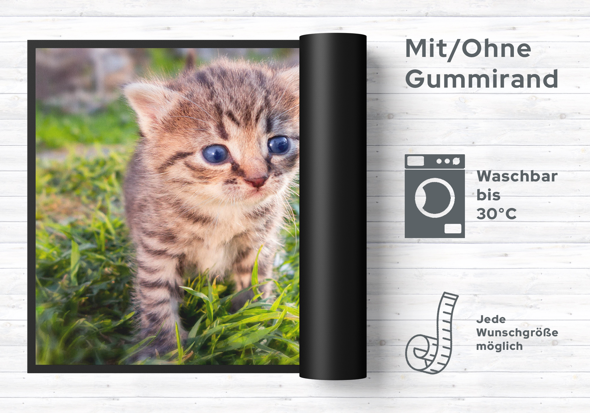 Fussmatte Kätzchen 6108