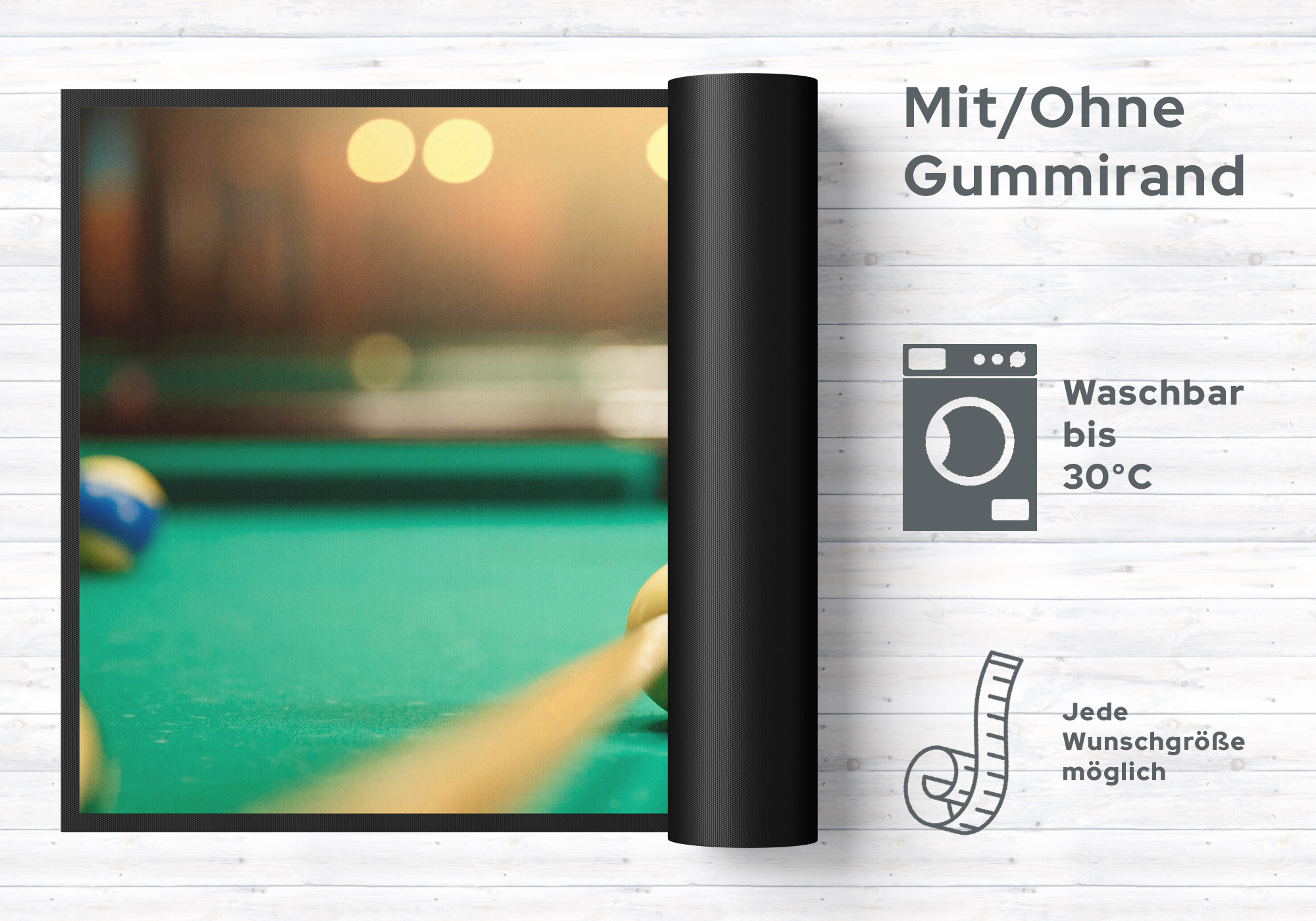 Fussmatte Billard 6116