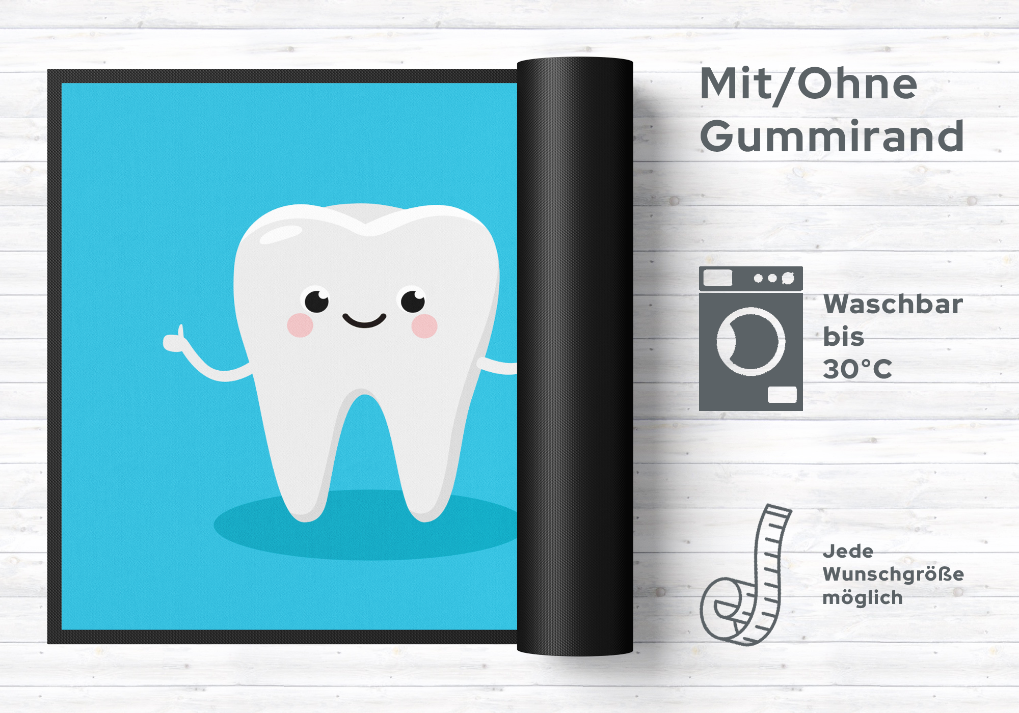Fussmatte Zahnarzt 6125