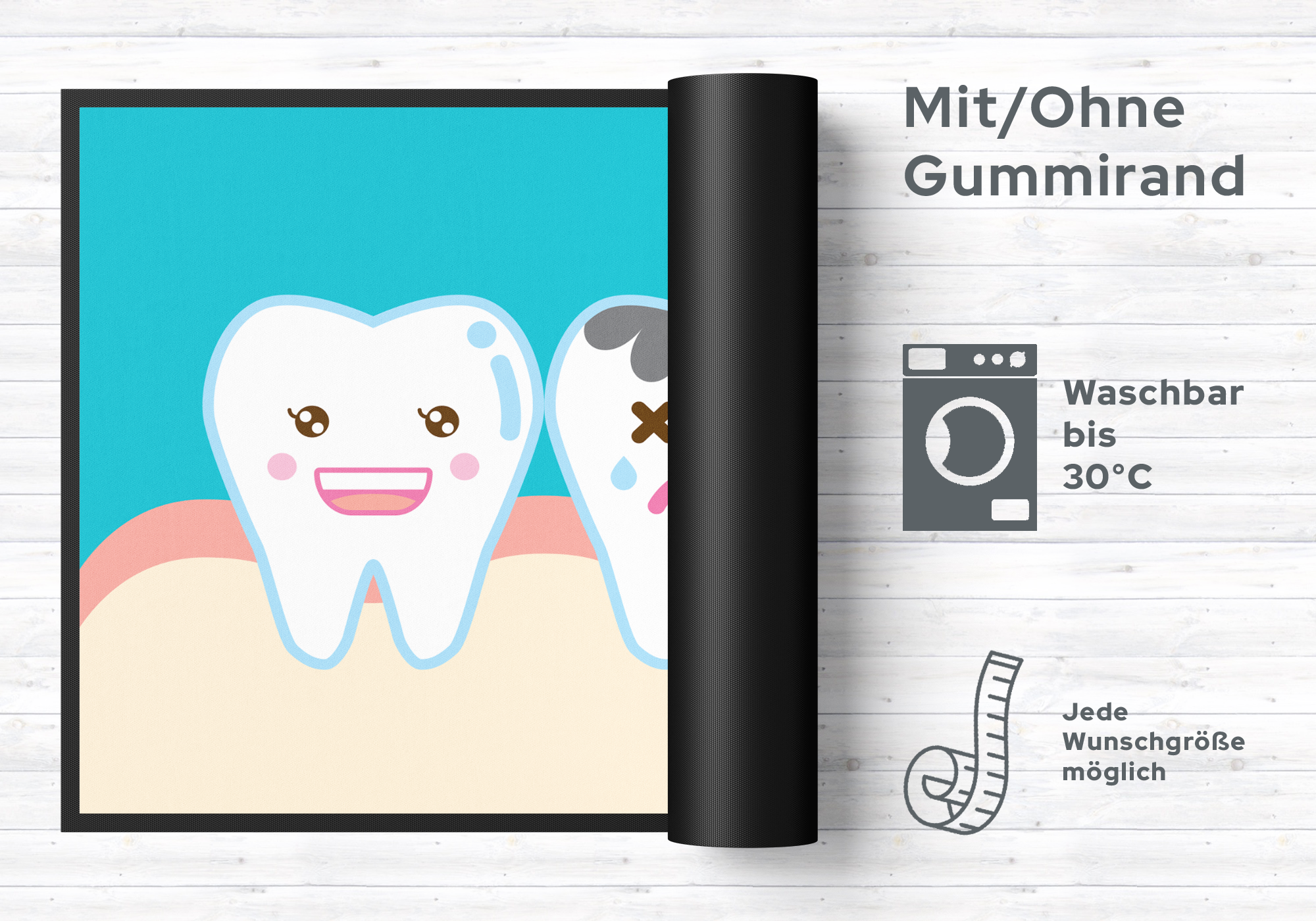 Fussmatte Zahnarzt 6126