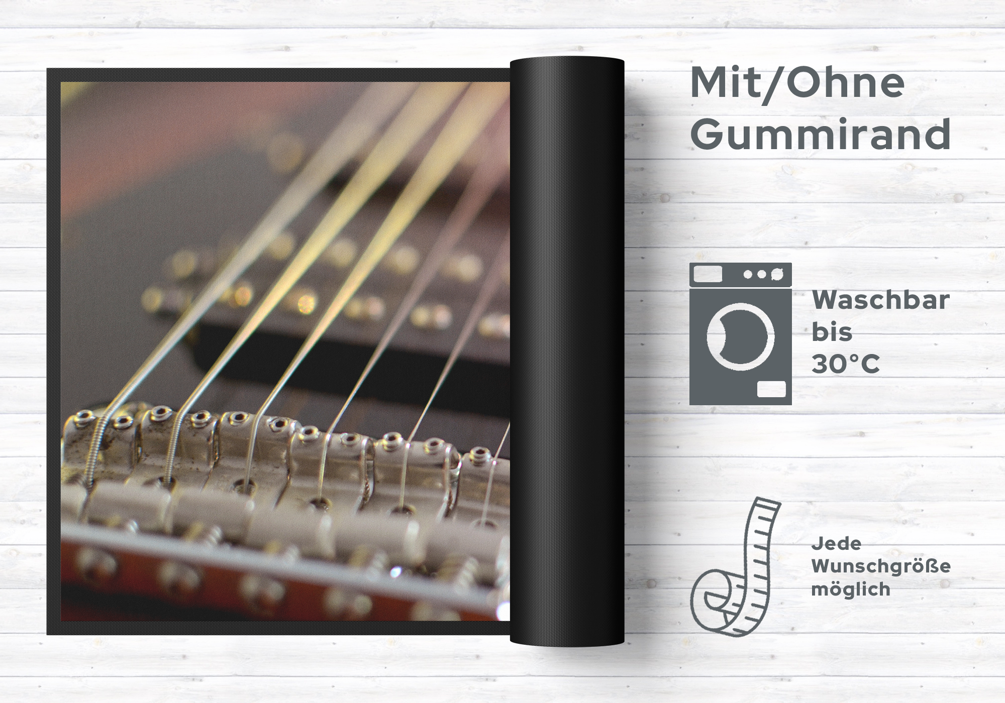 Fussmatte E-Gitarre 6129