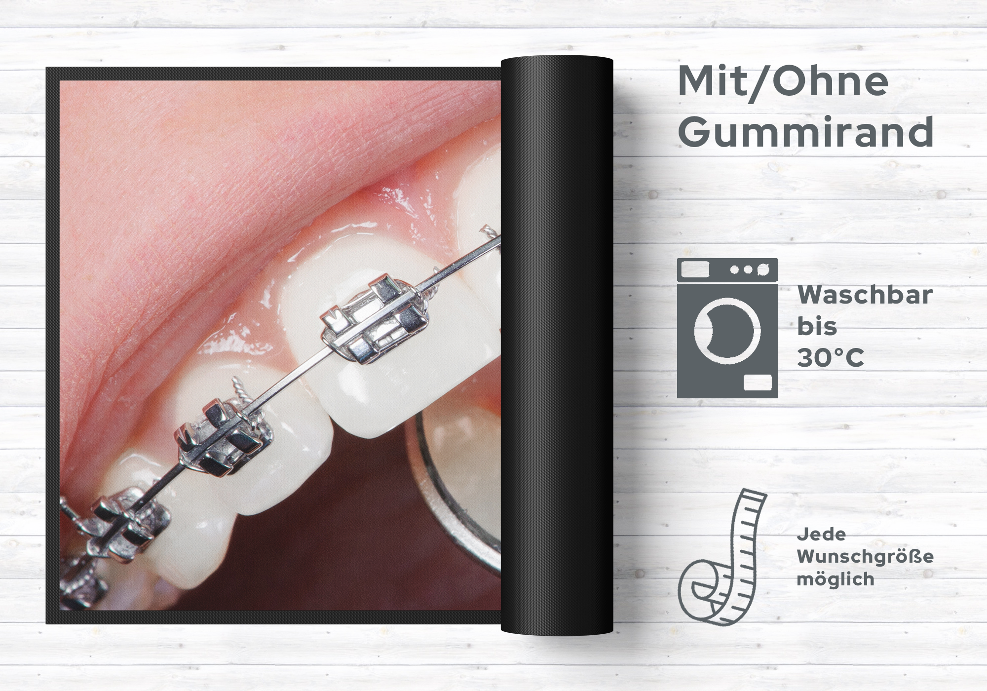 Fussmatte  Kieferorthopäde 6146