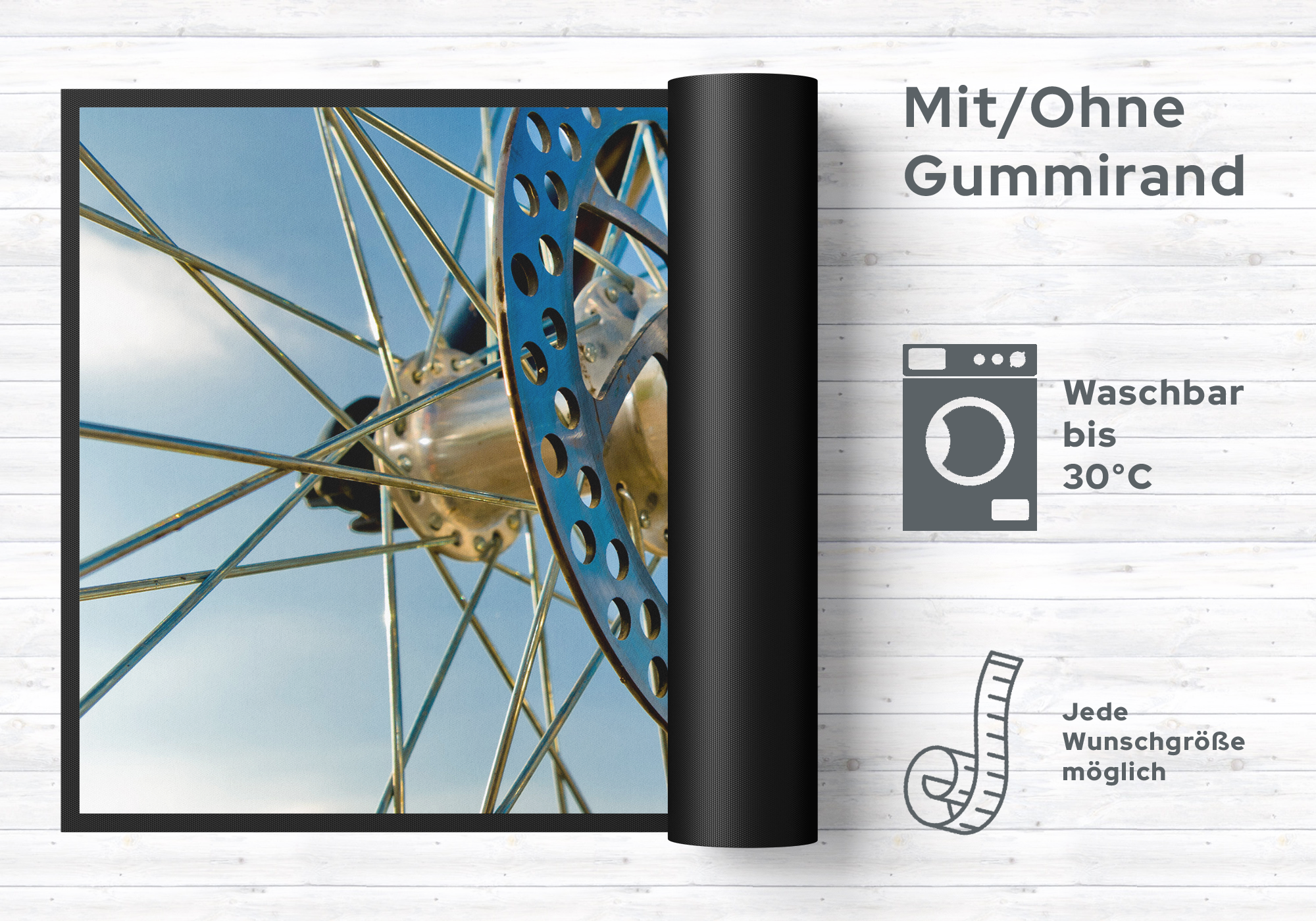 Fussmatte Fahrrad 6150