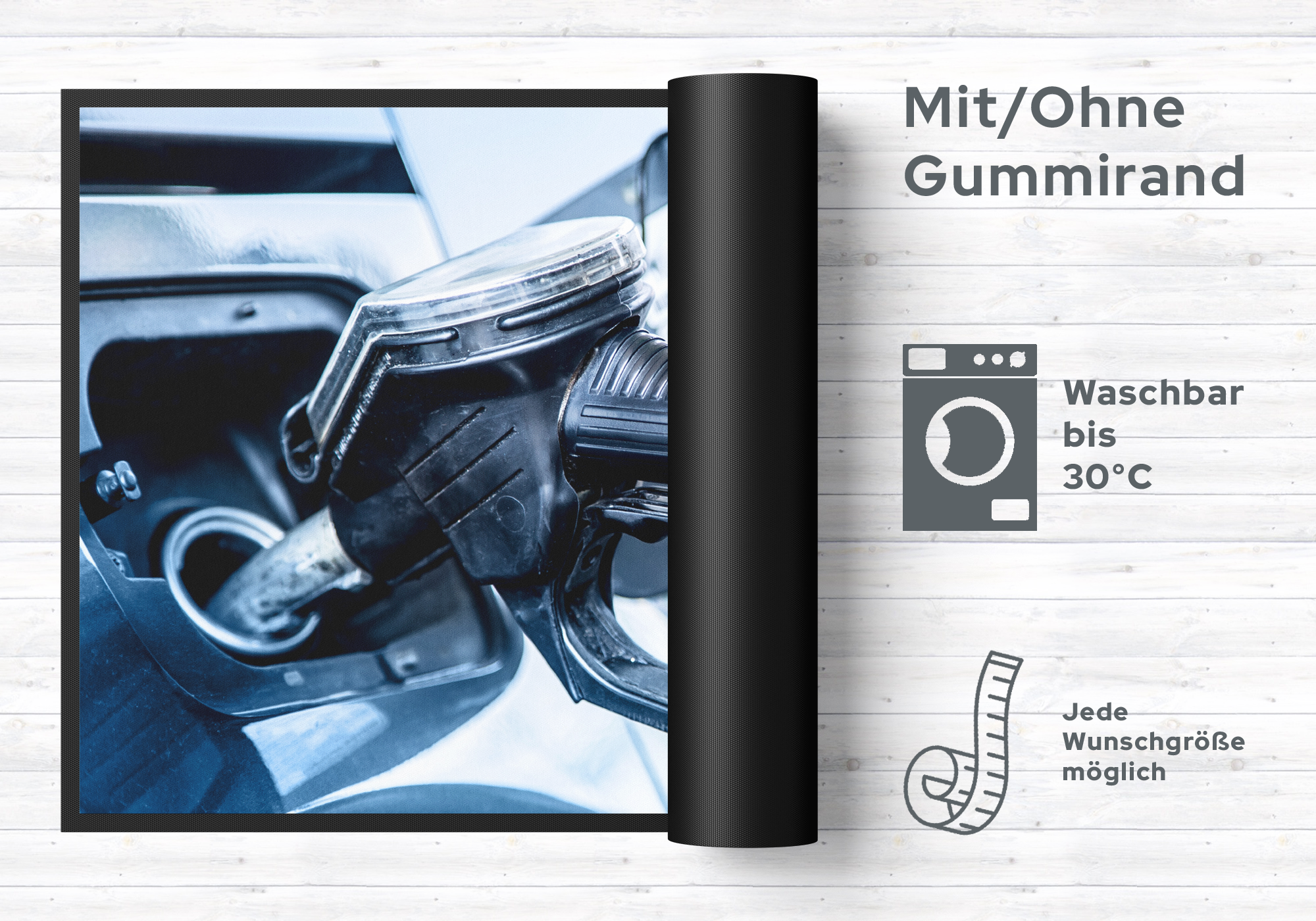 Fussmatte Tankstelle 6151