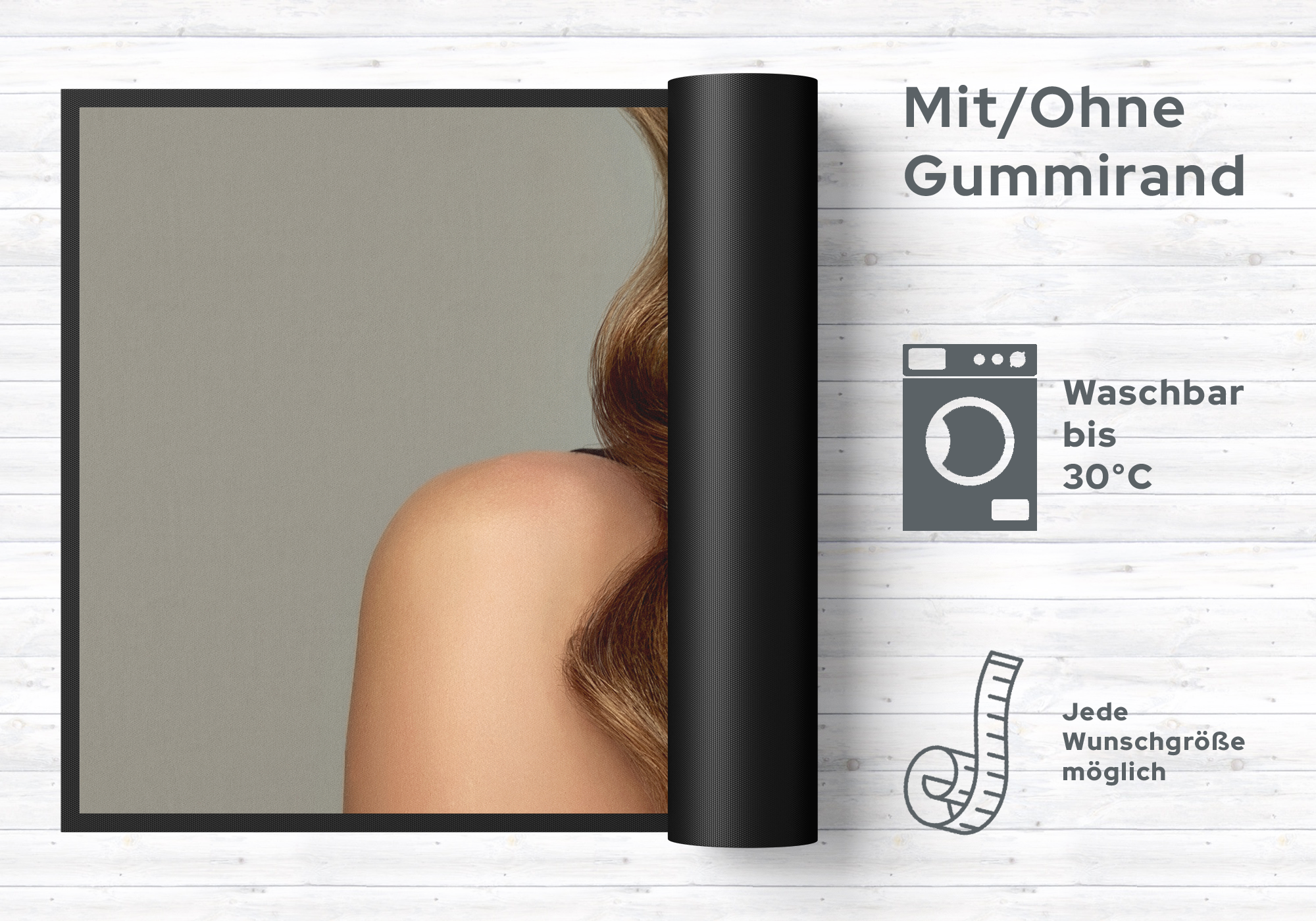 Fussmatte Friseur 6171