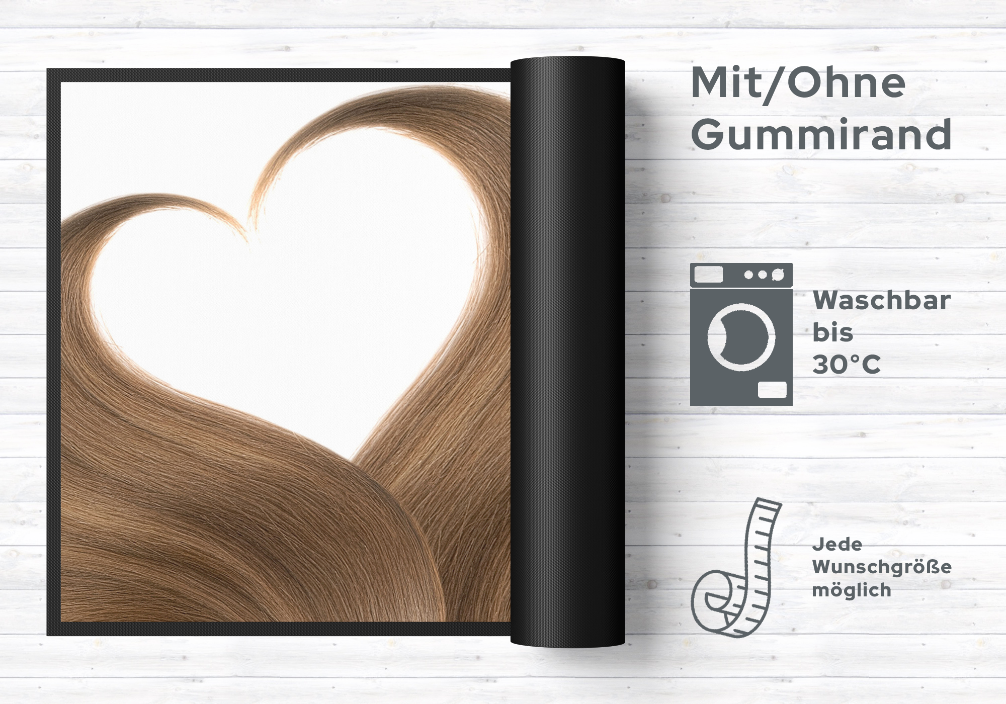 Fussmatte Friseur 6173