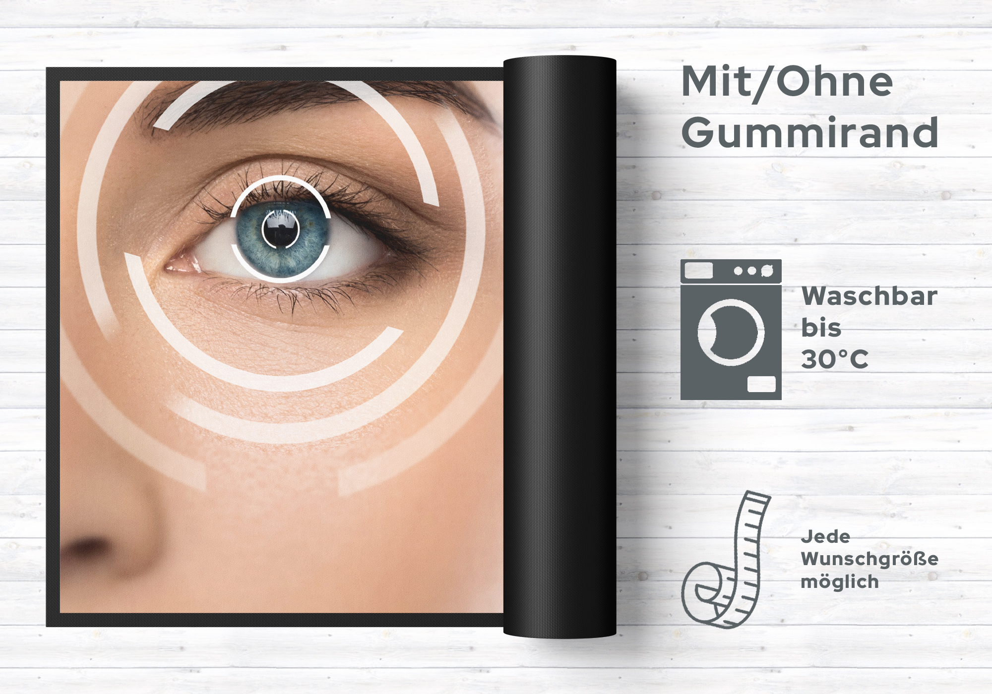 Fussmatte Optiker/Augenarzt 6183