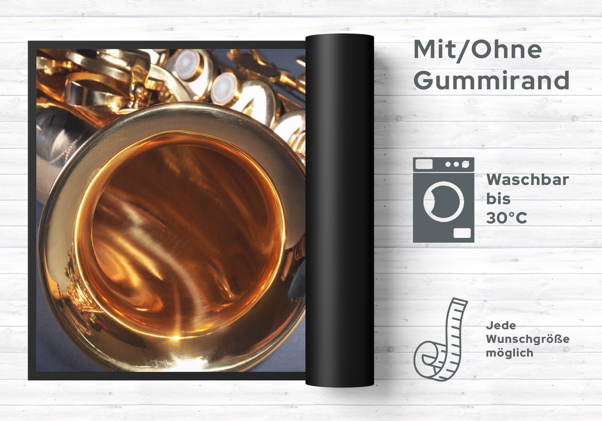 Fussmatte Saxophone 6186