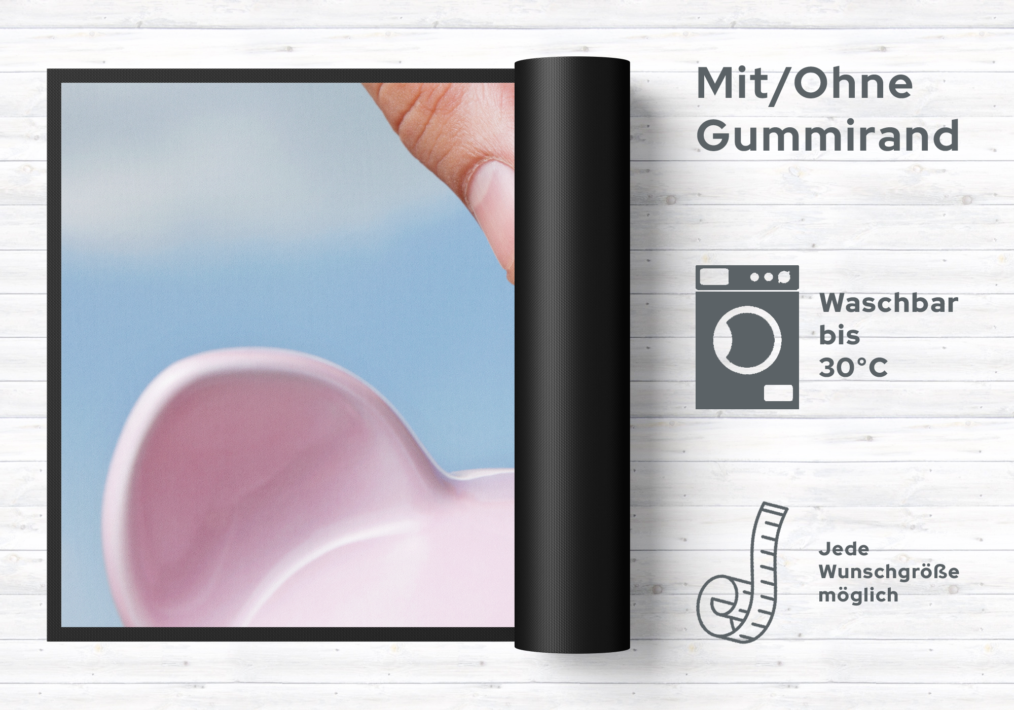 Fussmatte Sparschwein 6192