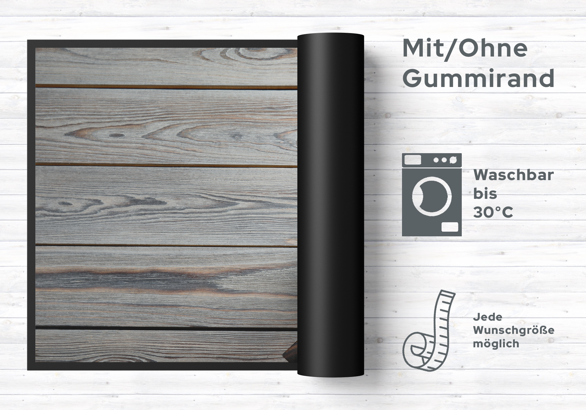 Fussmatte Geige 6201