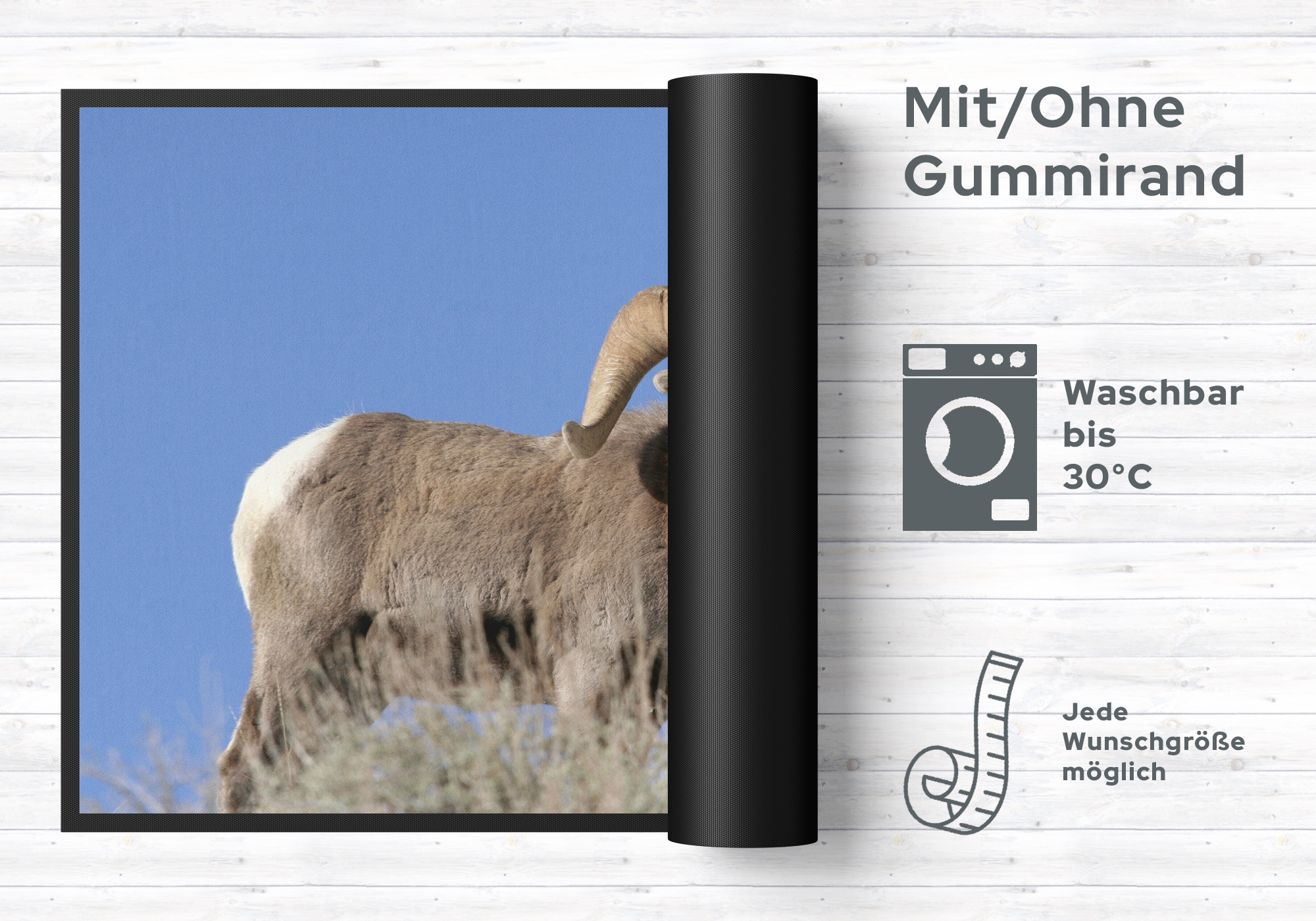 Fussmatte Gaisbock 6208