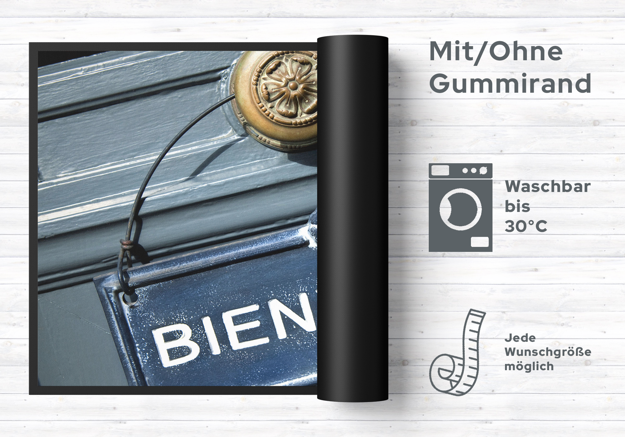 Fussmatte Bienvenue 6214