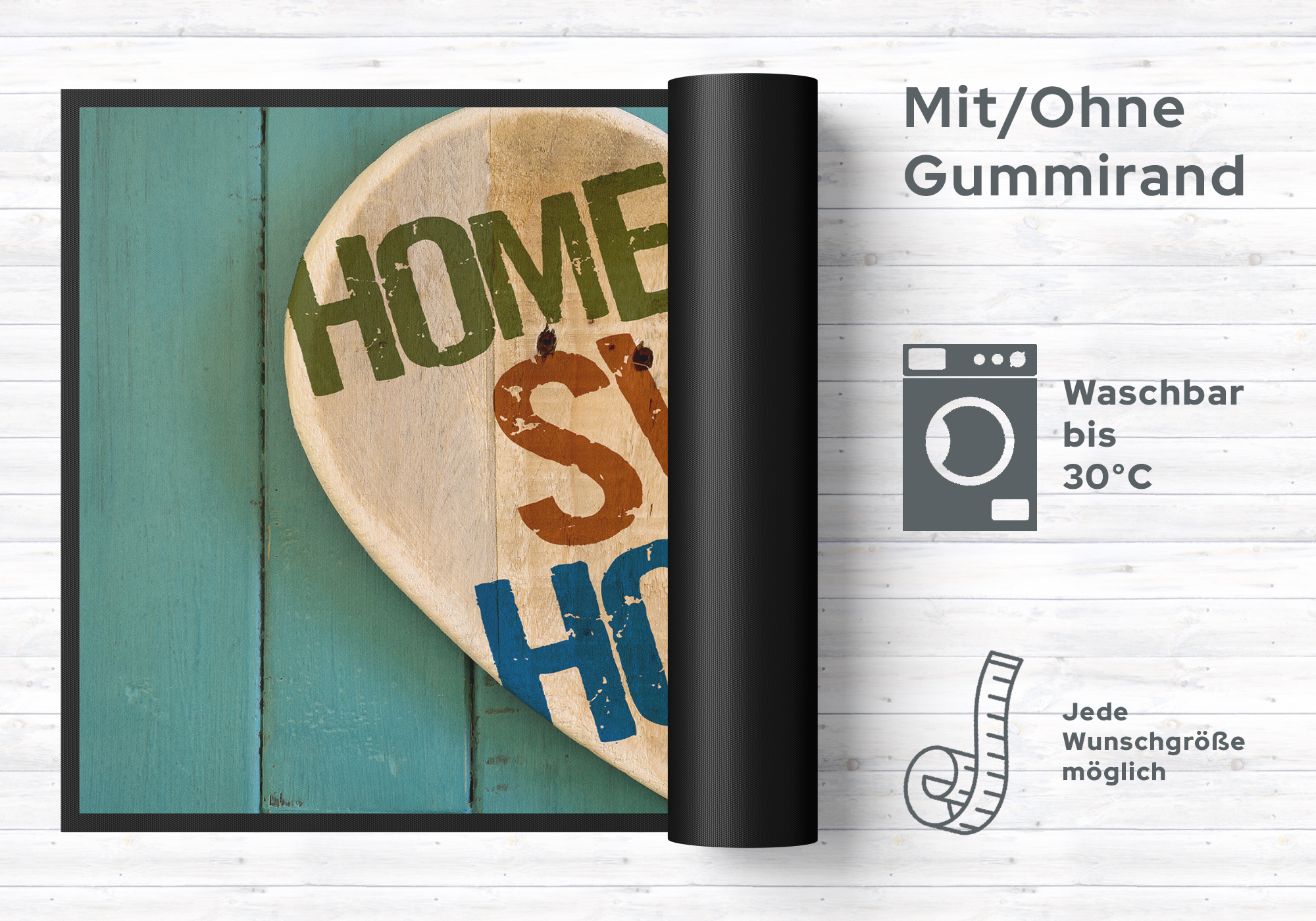 Fussmatte Home Sweet Home 6220