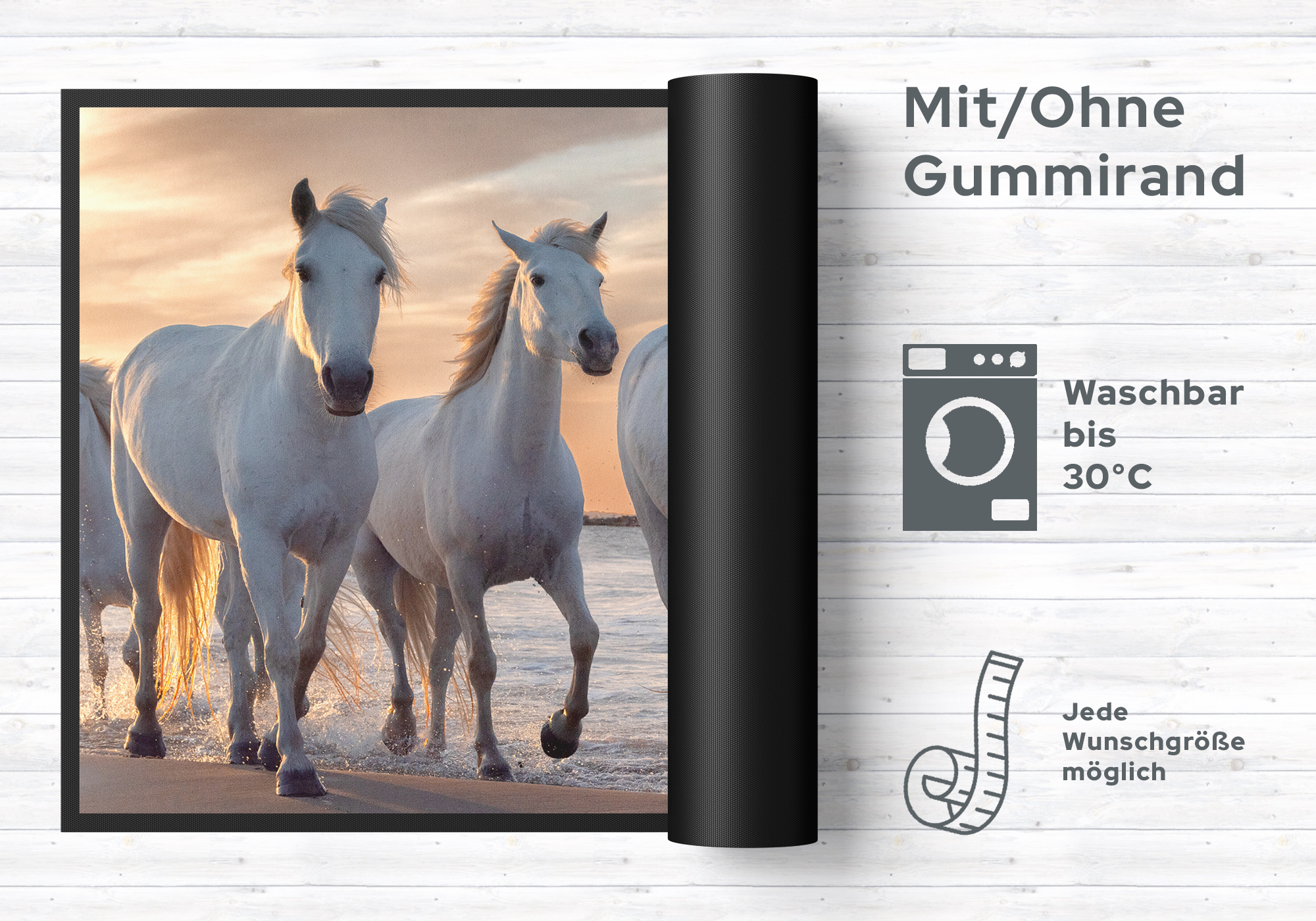 Fussmatte Pferde 6233