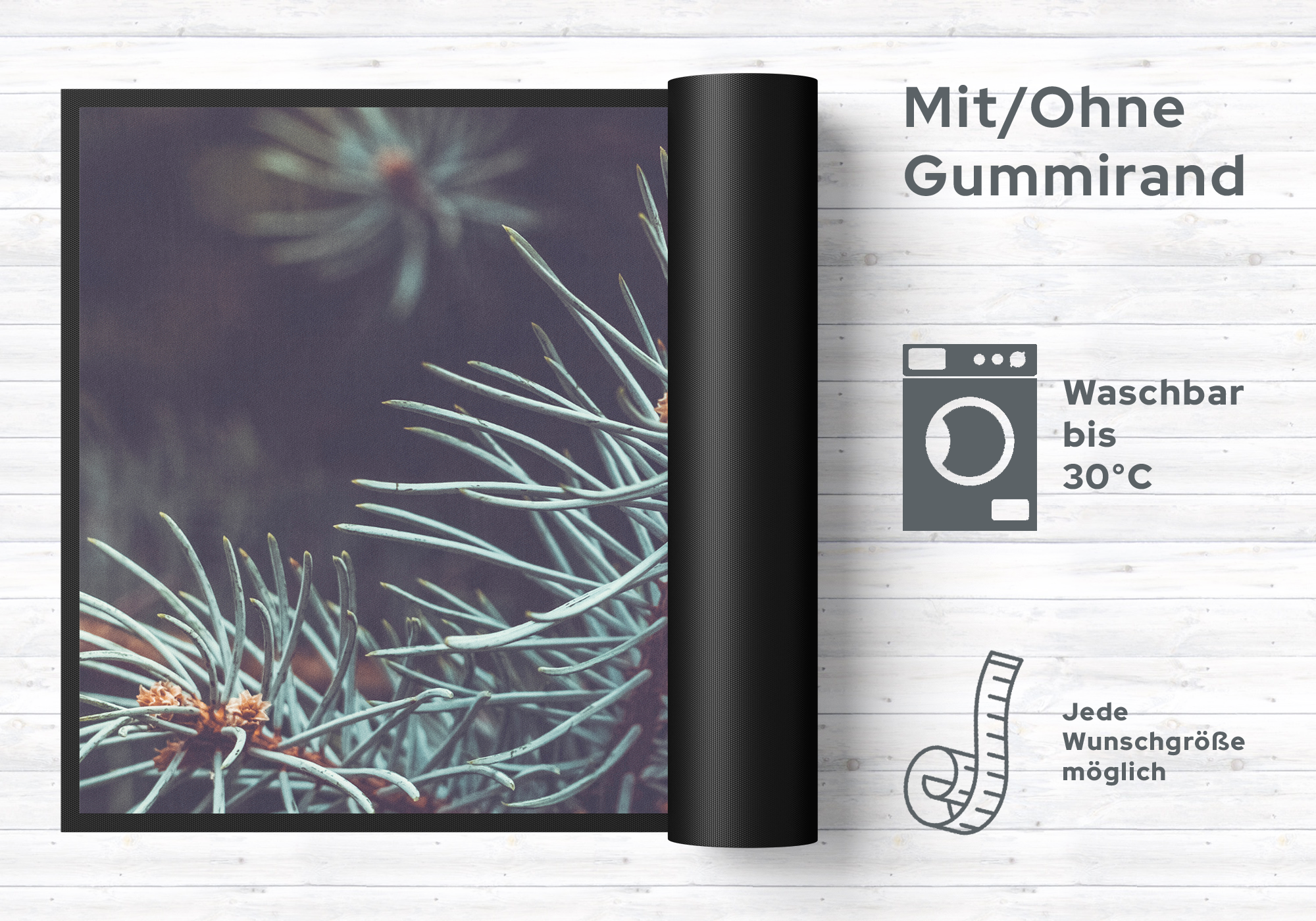 Fussmatte Tanne 6249