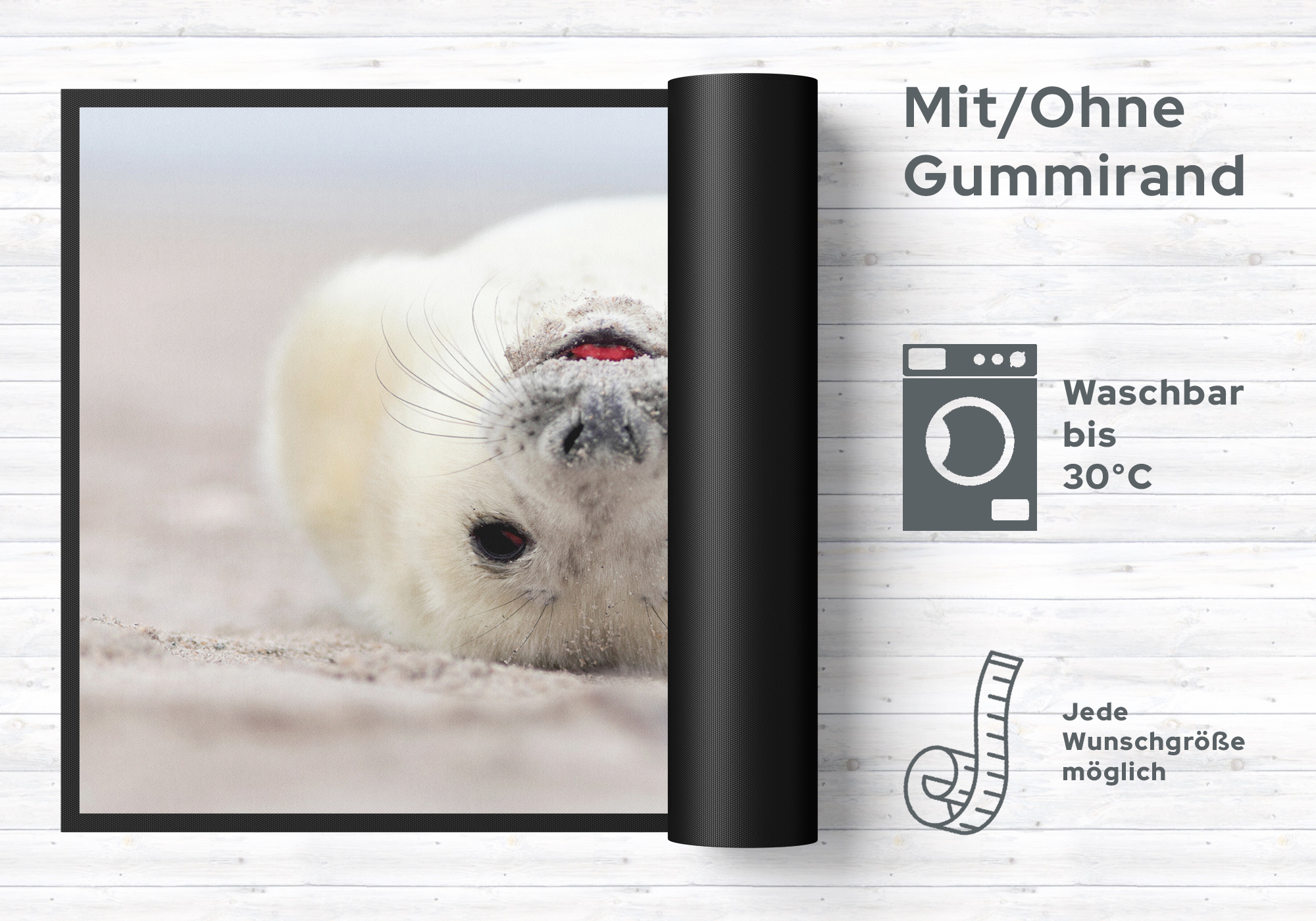 Fussmatte Robbe 6258