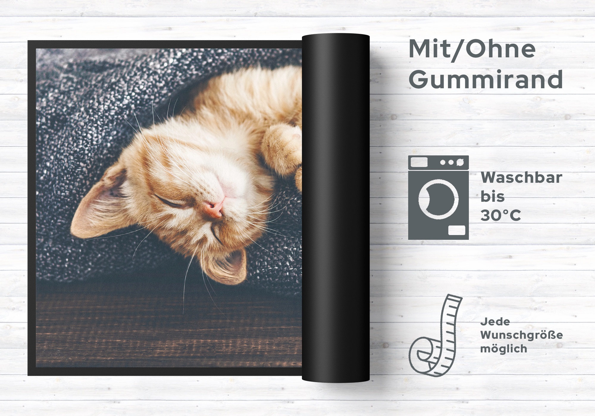 Fussmatte Katze 6266