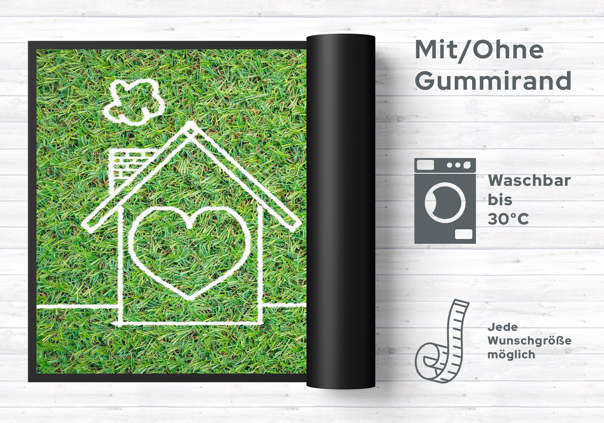 Fussmatte Home Sweet Home 6274