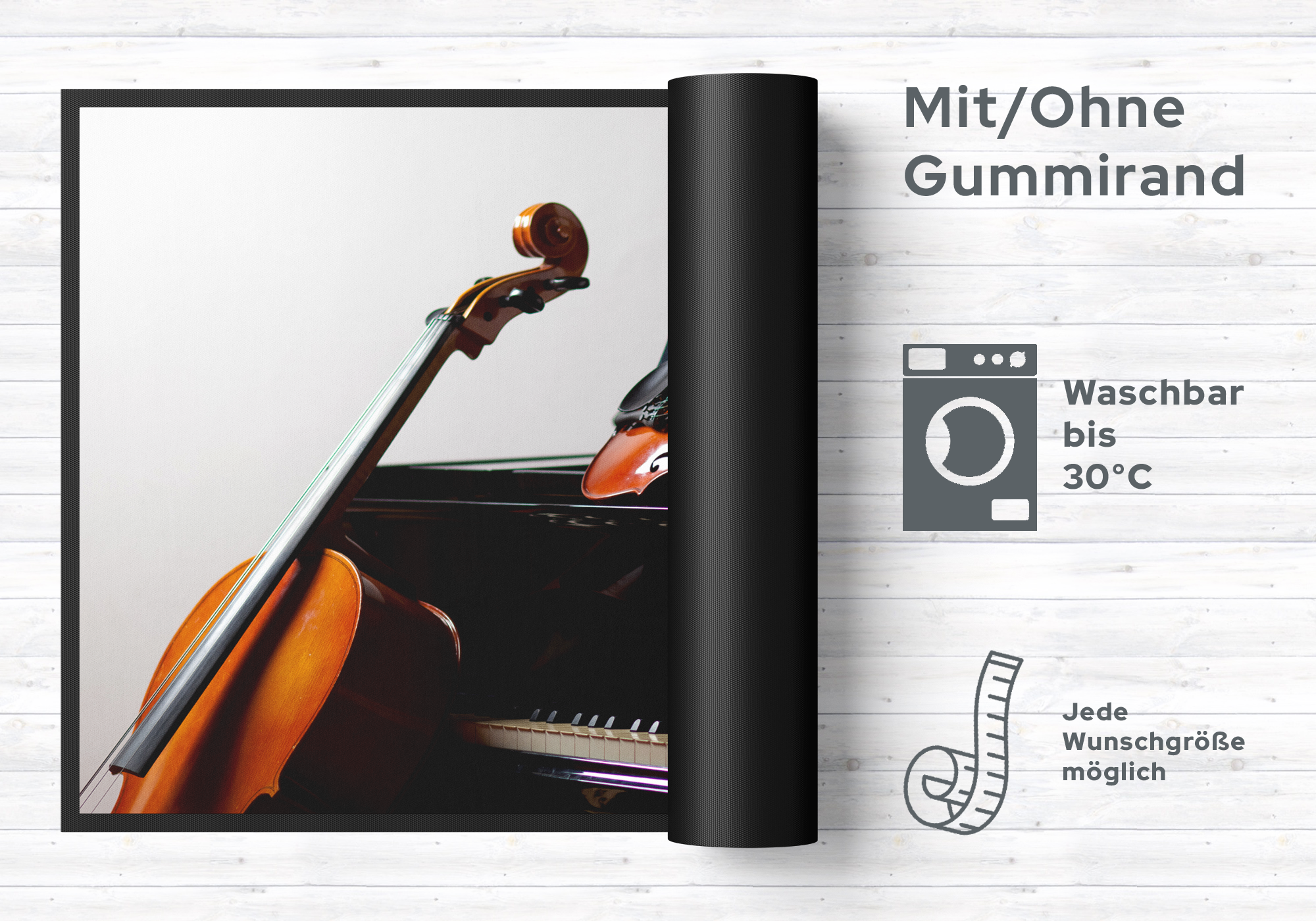 Fussmatte Musik 6286