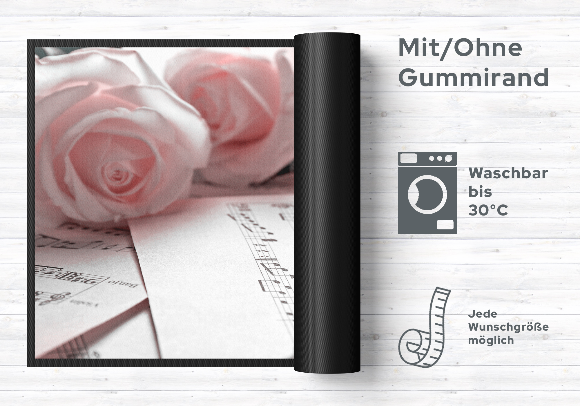 Fussmatte Musik 6288