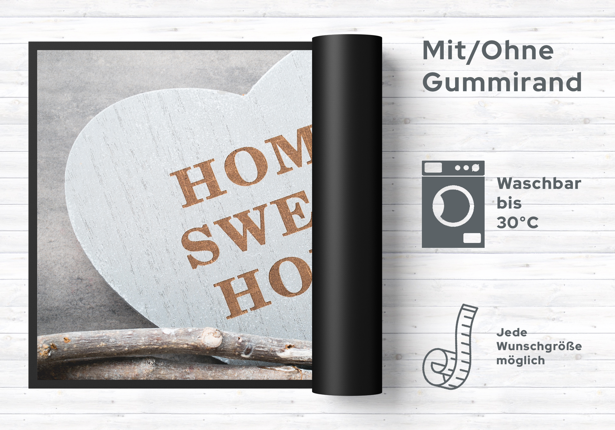 Fussmatte Home Sweet Home 6292