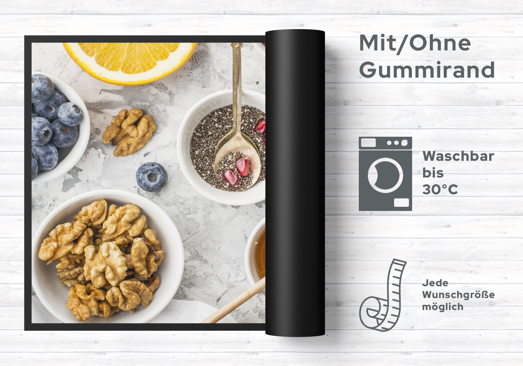 Fussmatte Frühstück 6305