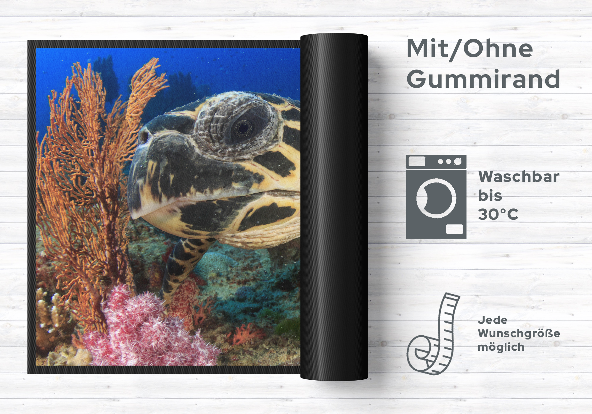 Fussmatte Schildkröte 6325